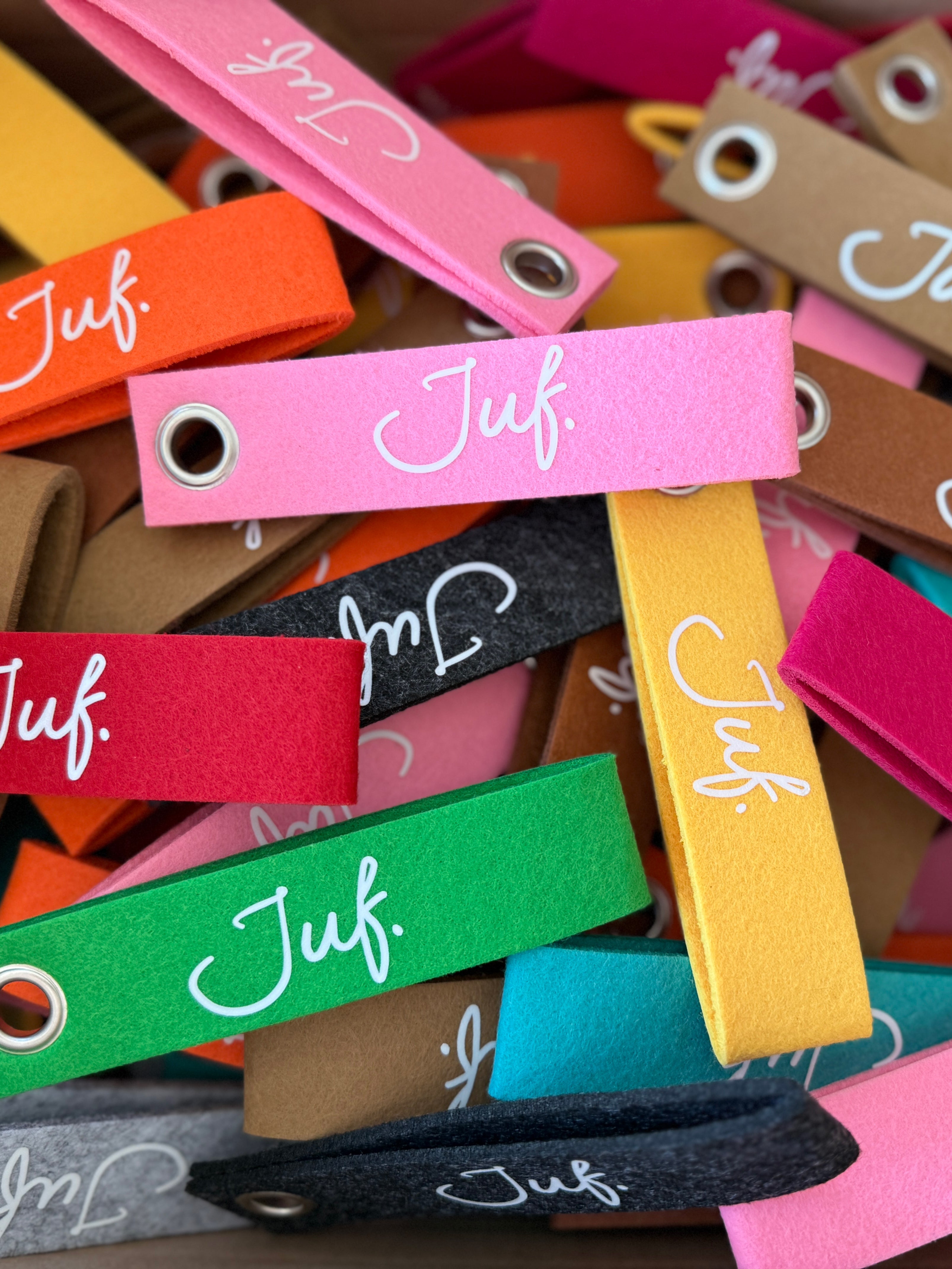 JUF. sleutelhangers & keycords