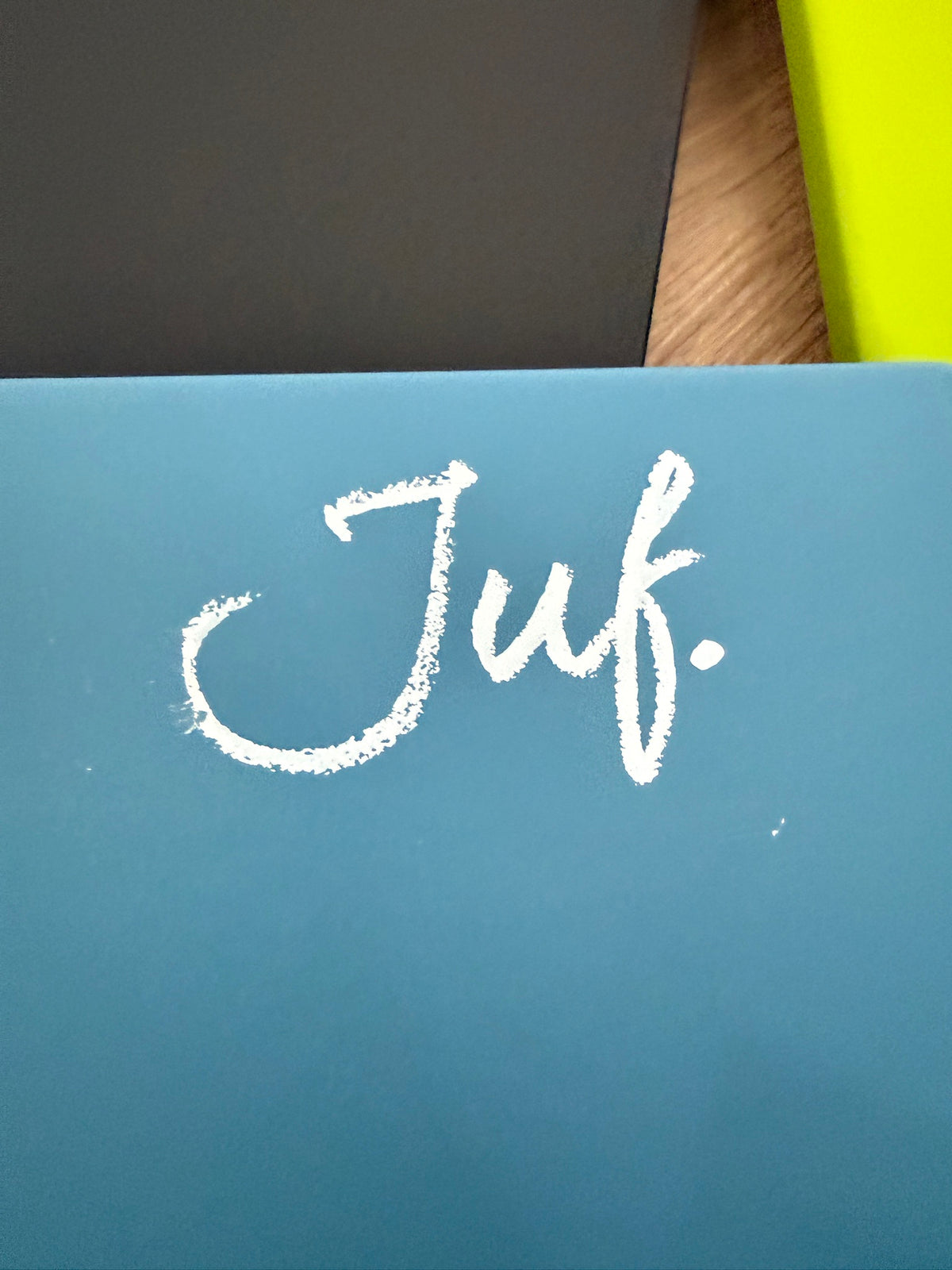 Tweedekansje JUF. Notitieboekje