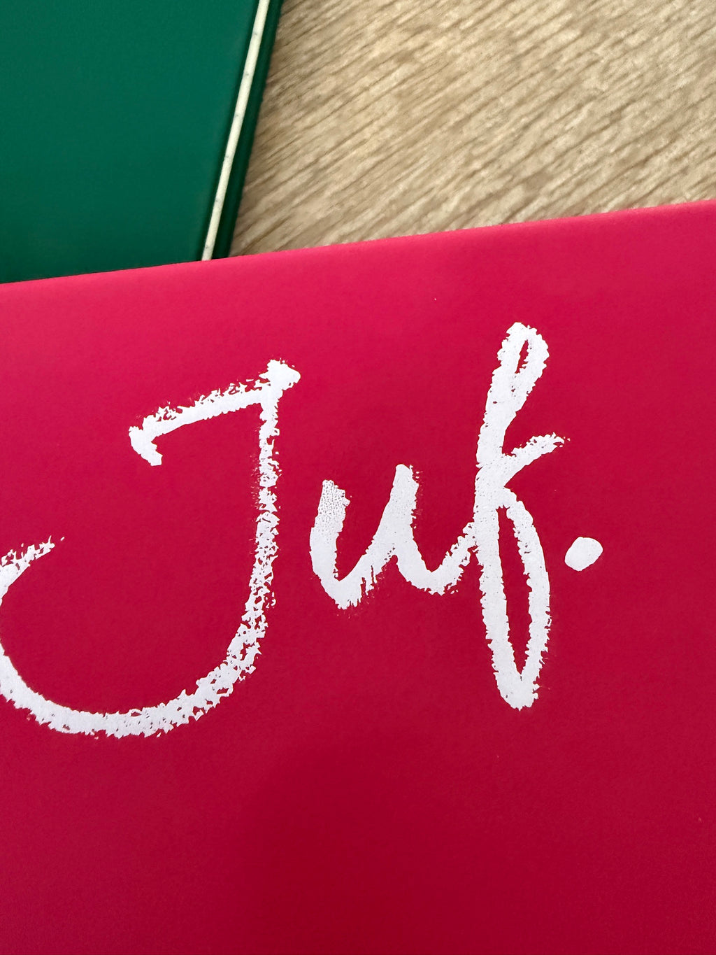 Tweedekansje JUF. Notitieboekje