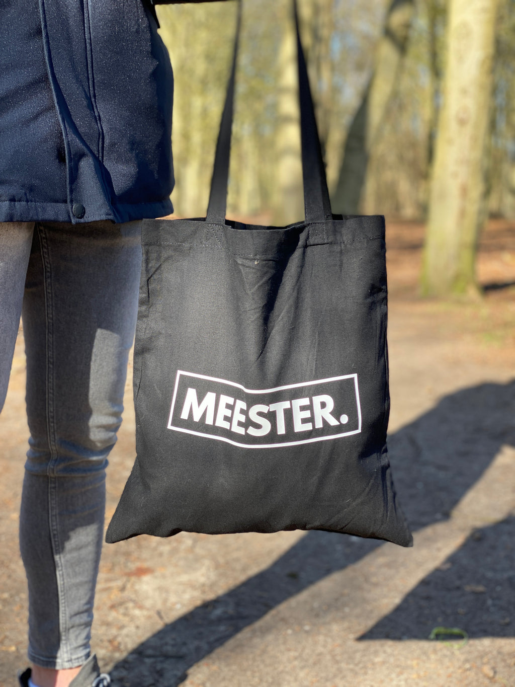 MEESTER. Katoenen tas