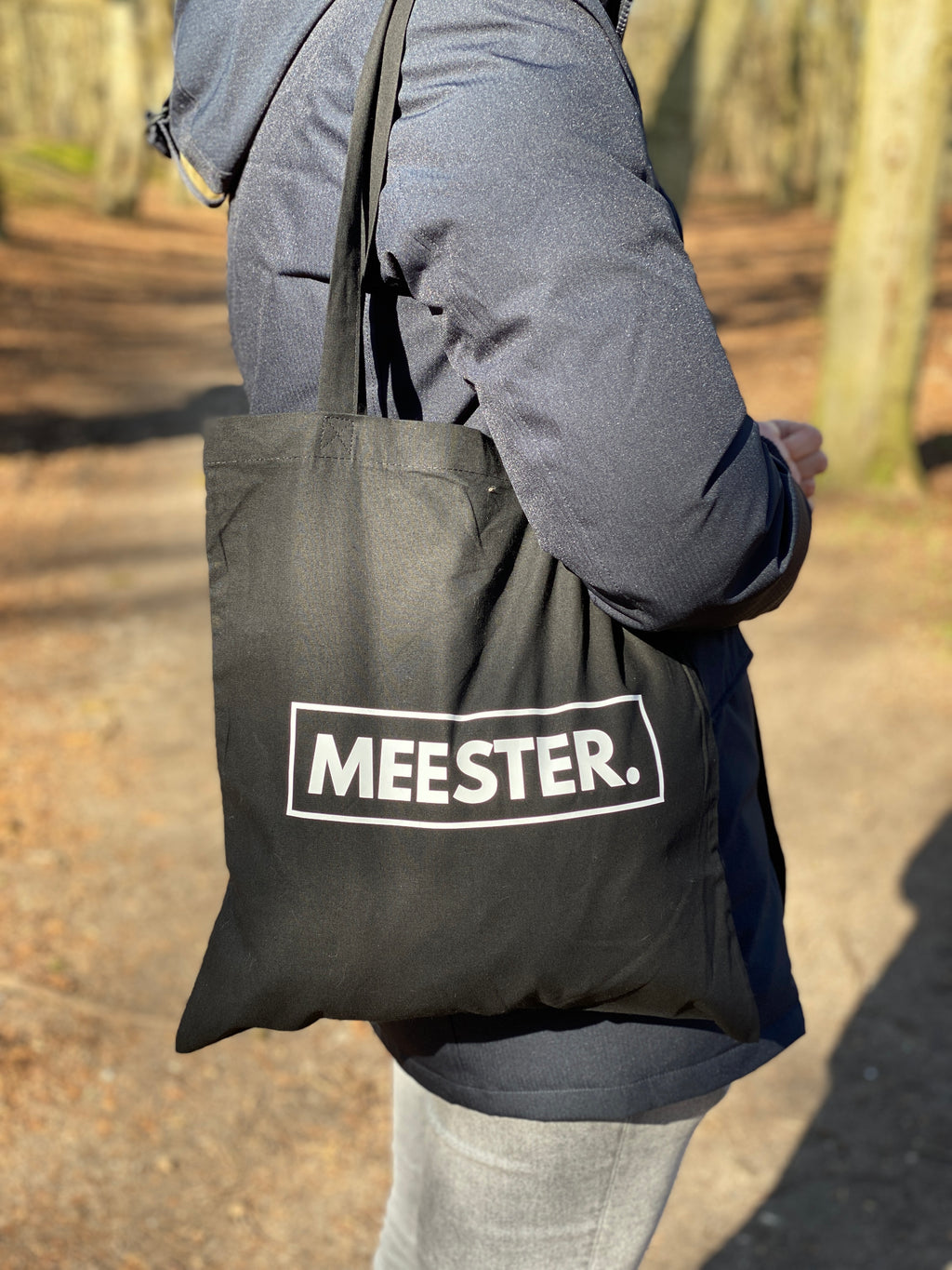 MEESTER. Katoenen tas