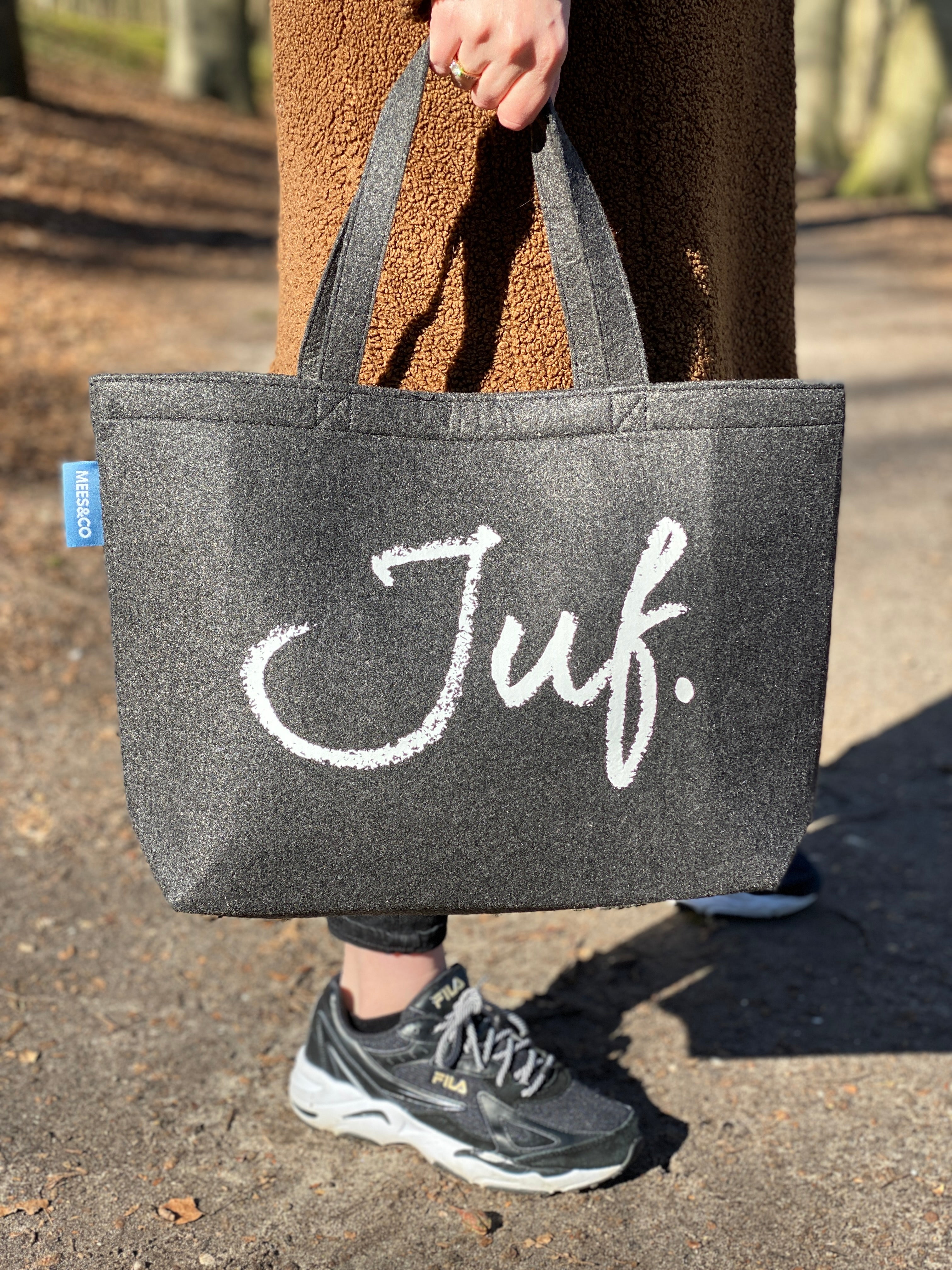 JUF. vilten shopper krijt