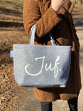 JUF. vilten shopper krijt