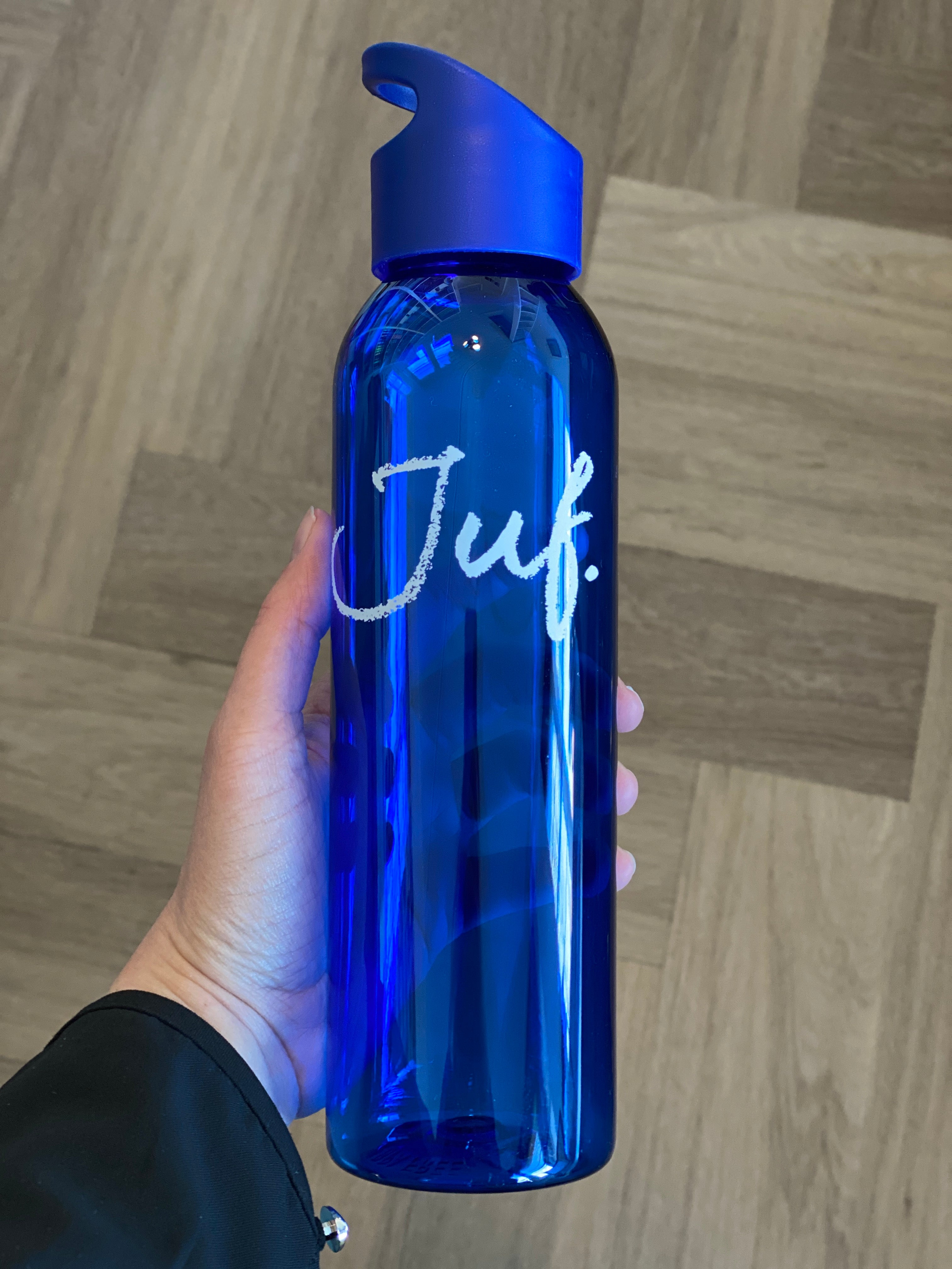 JUF. Waterfles Krijt