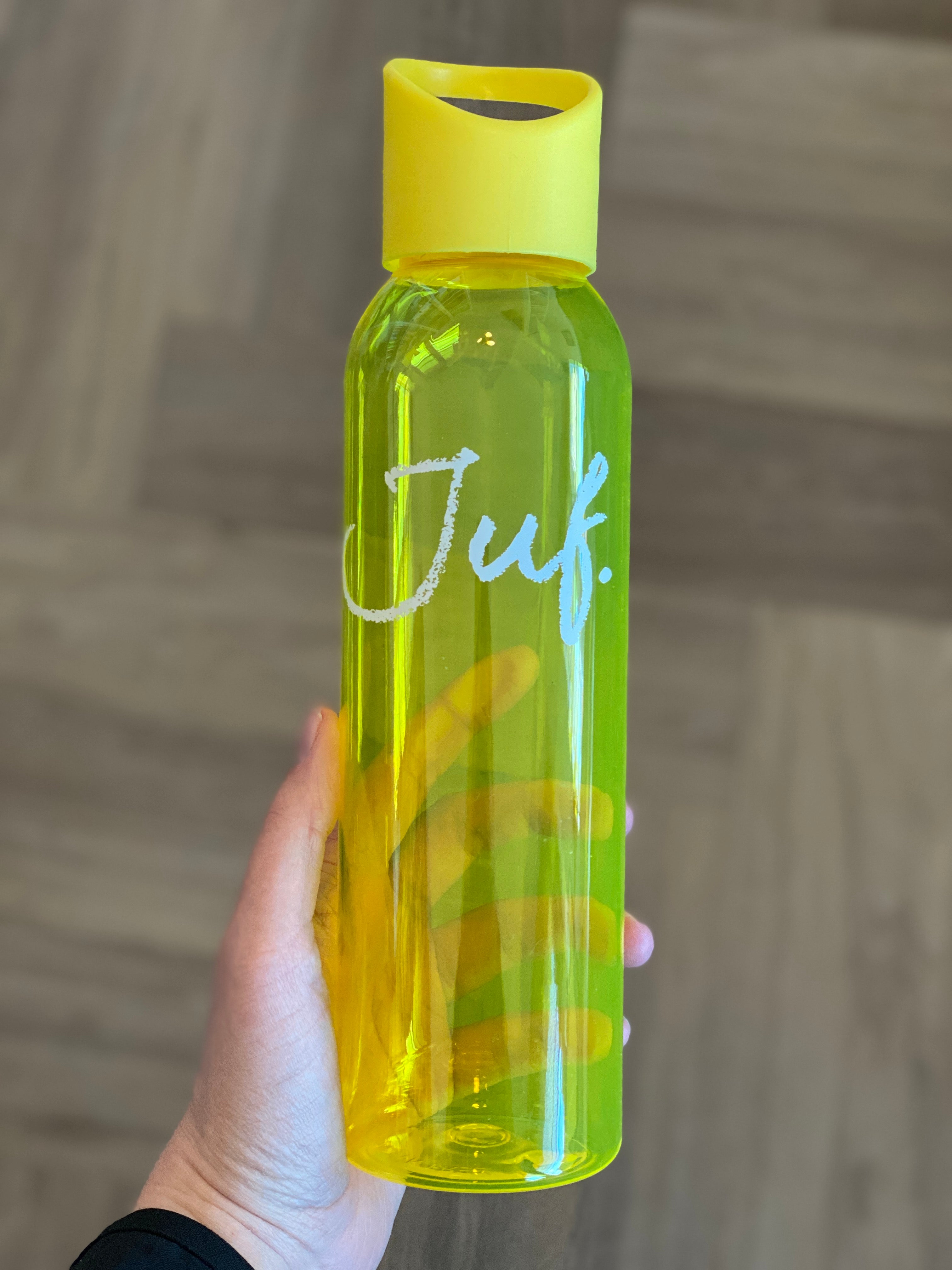 JUF. Waterfles Krijt