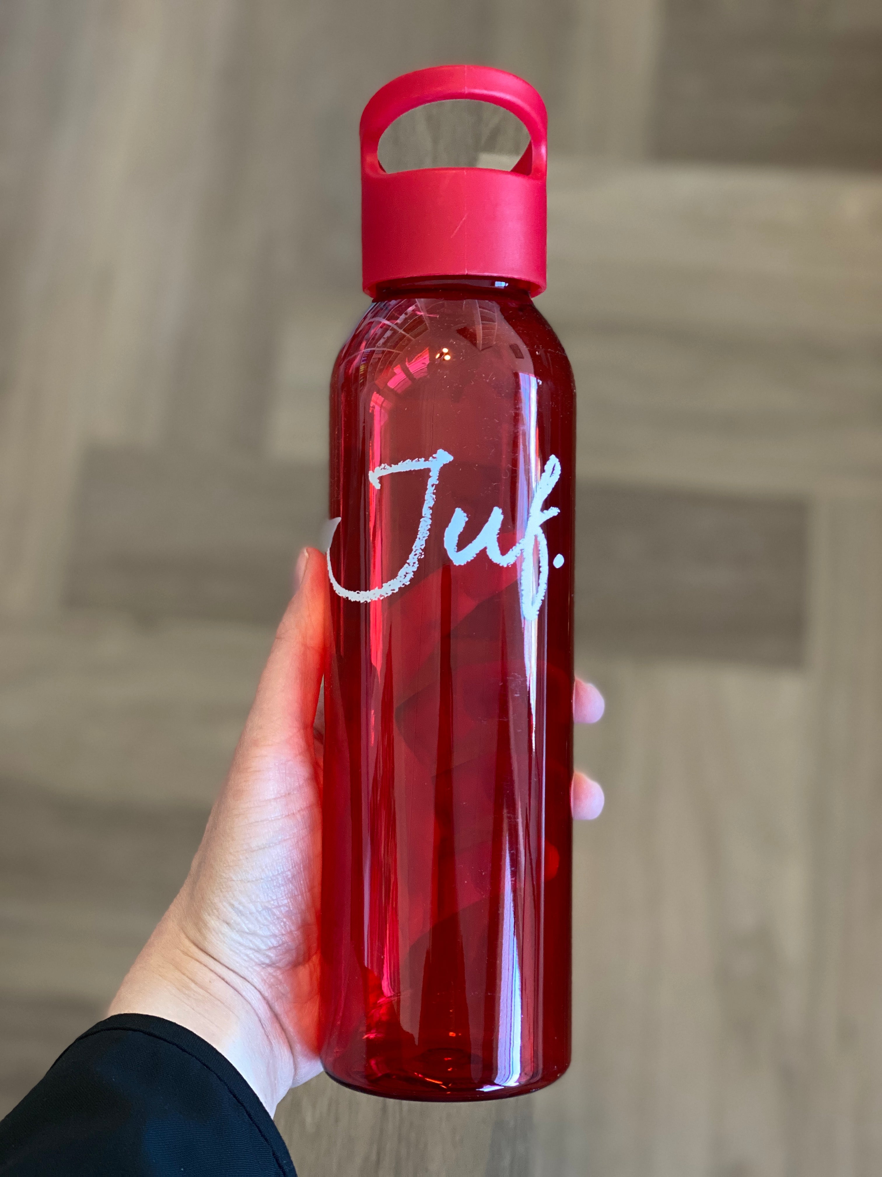 JUF. Waterfles Krijt