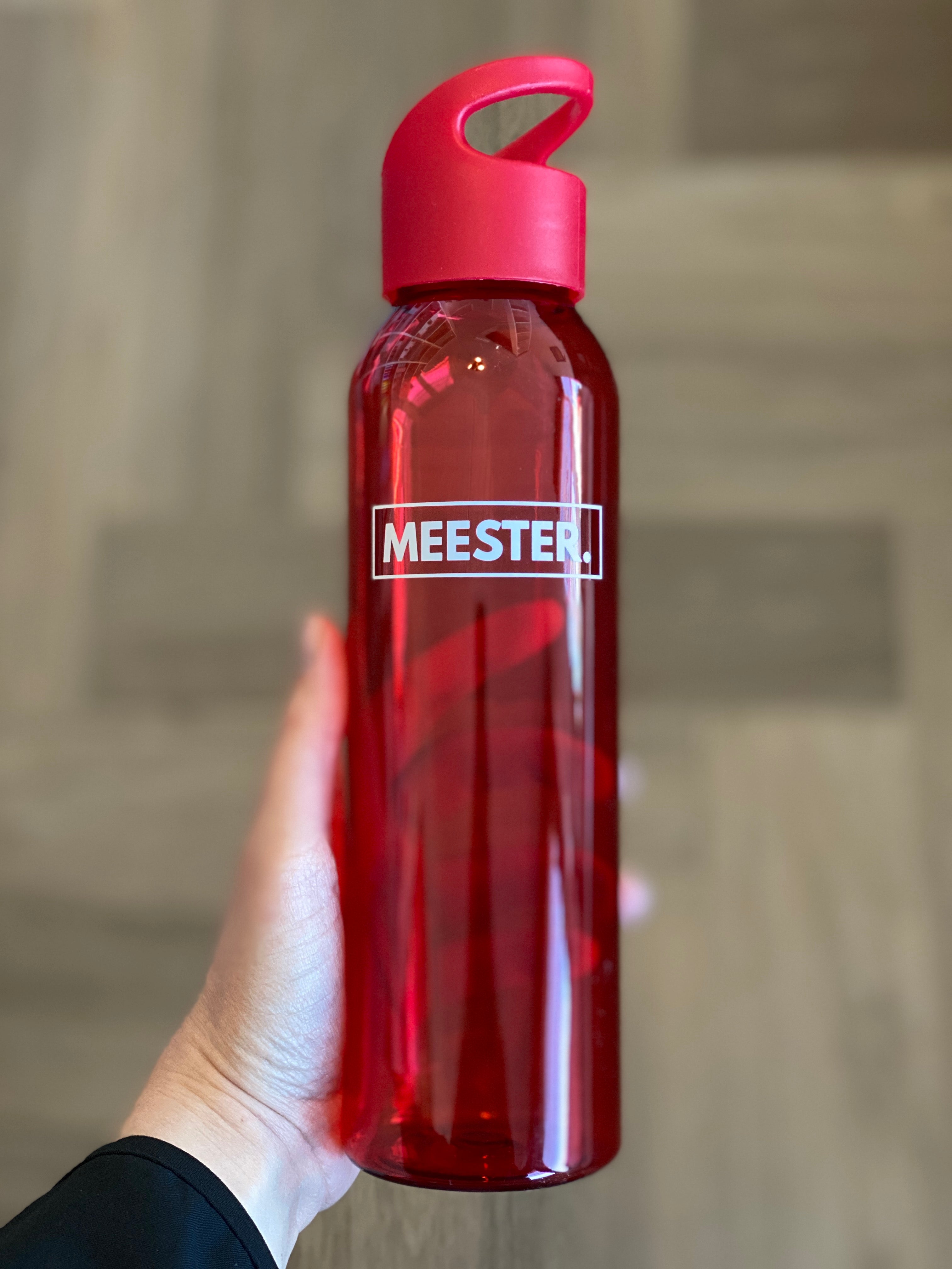 MEESTER. Waterfles Klas