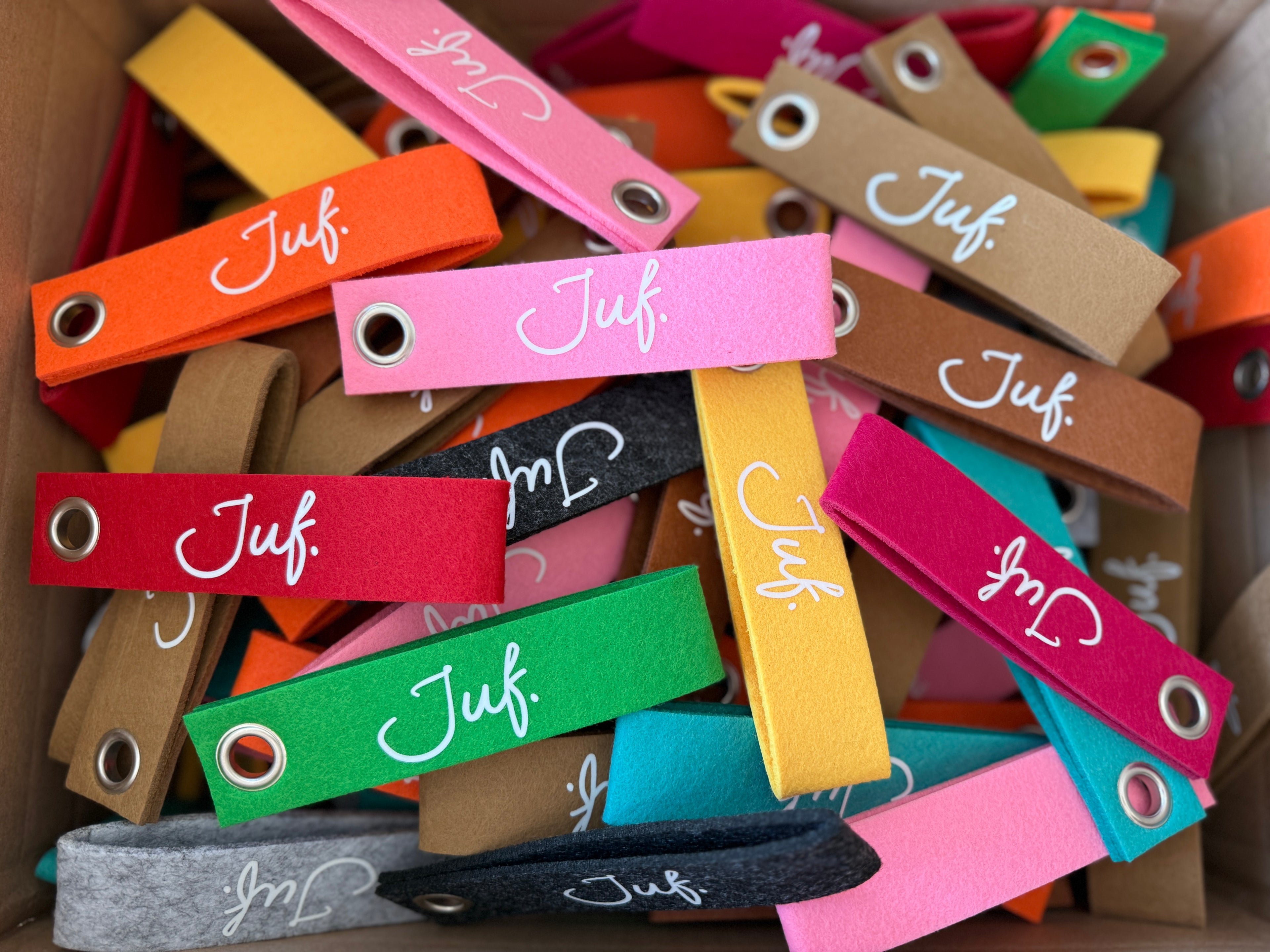 JUF. Sleutelhanger Krijt