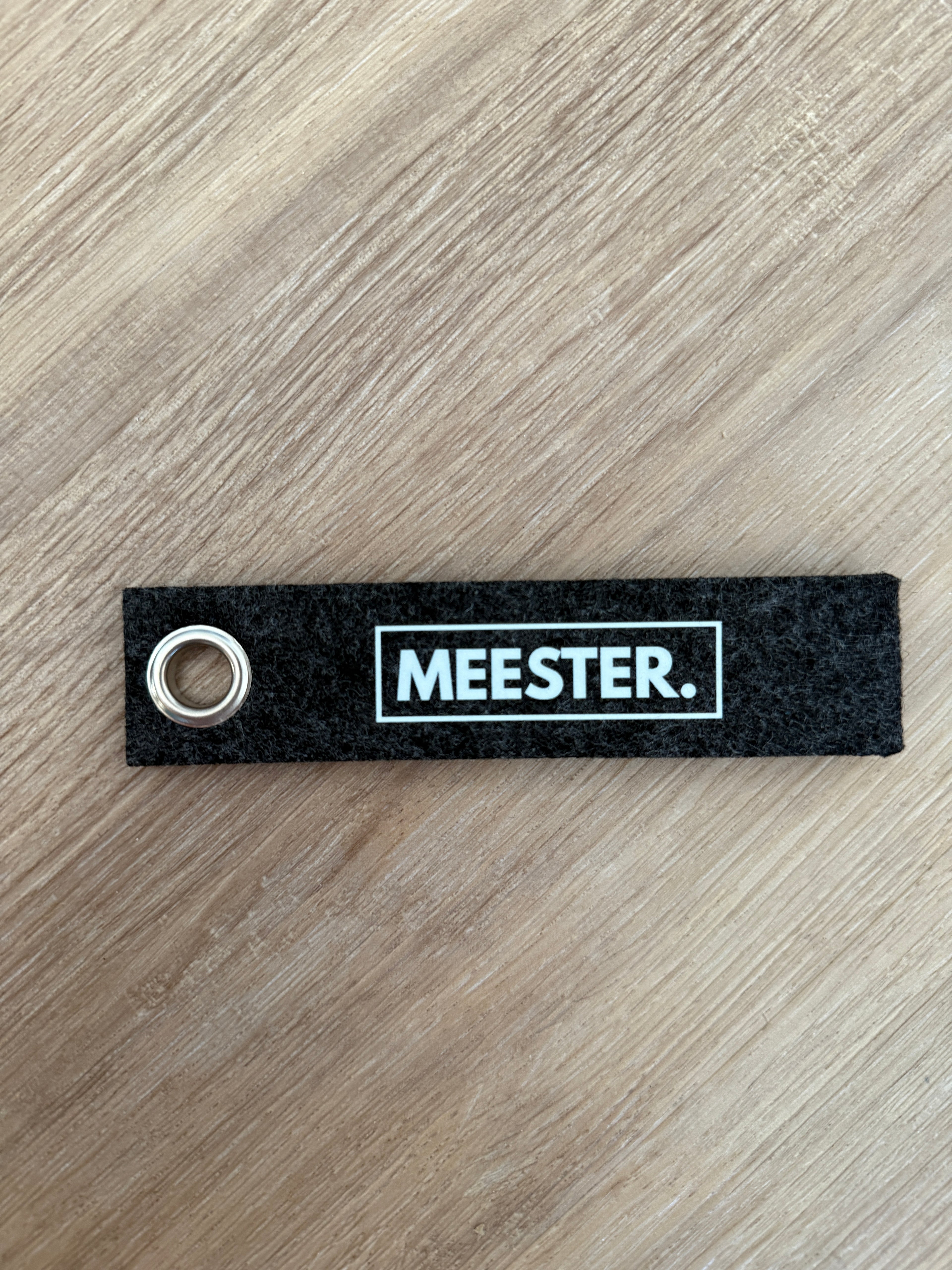 MEESTER. Sleutelhanger Klas
