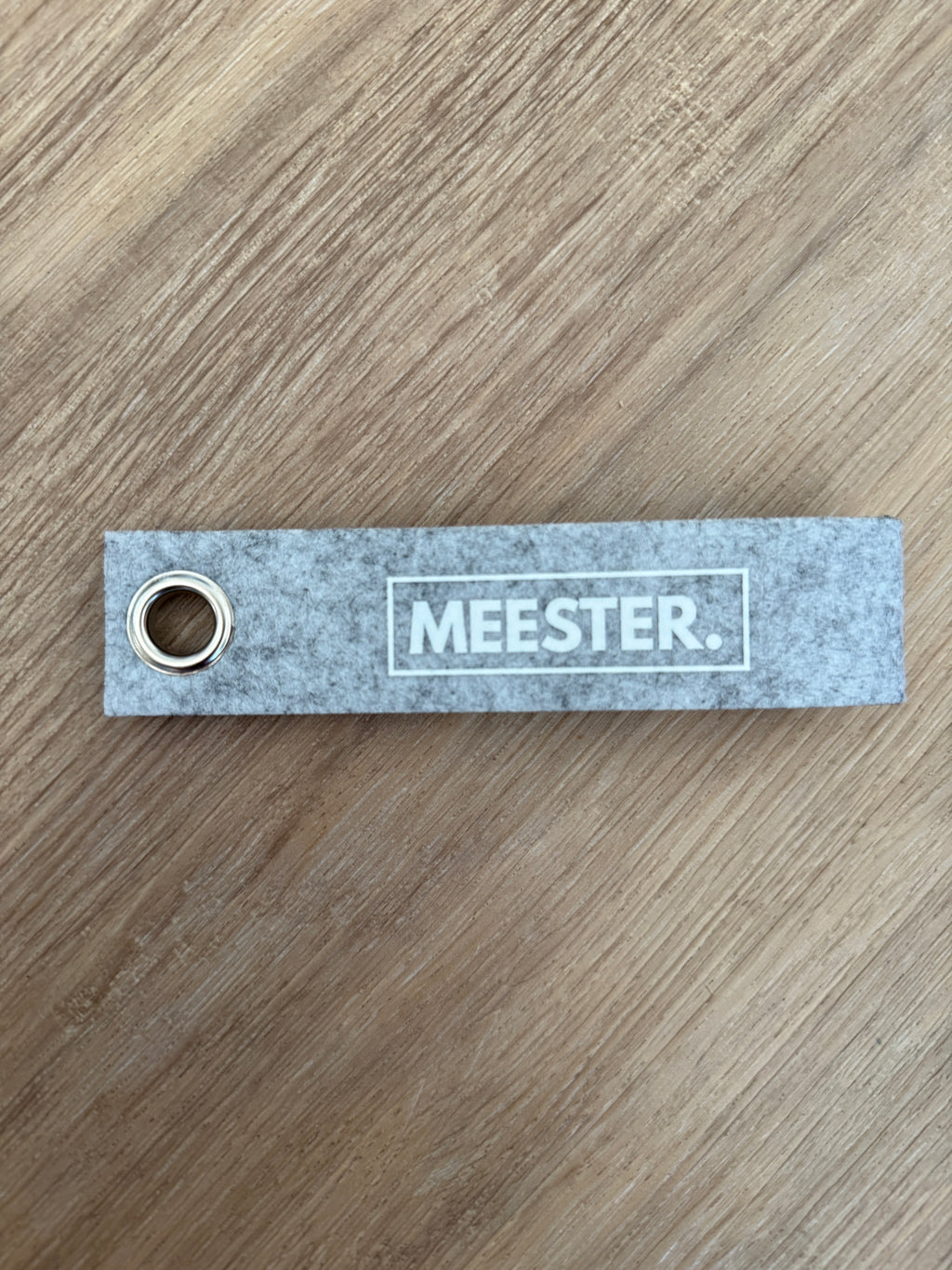 MEESTER. Sleutelhanger