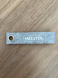 MEESTER. Sleutelhanger Klas
