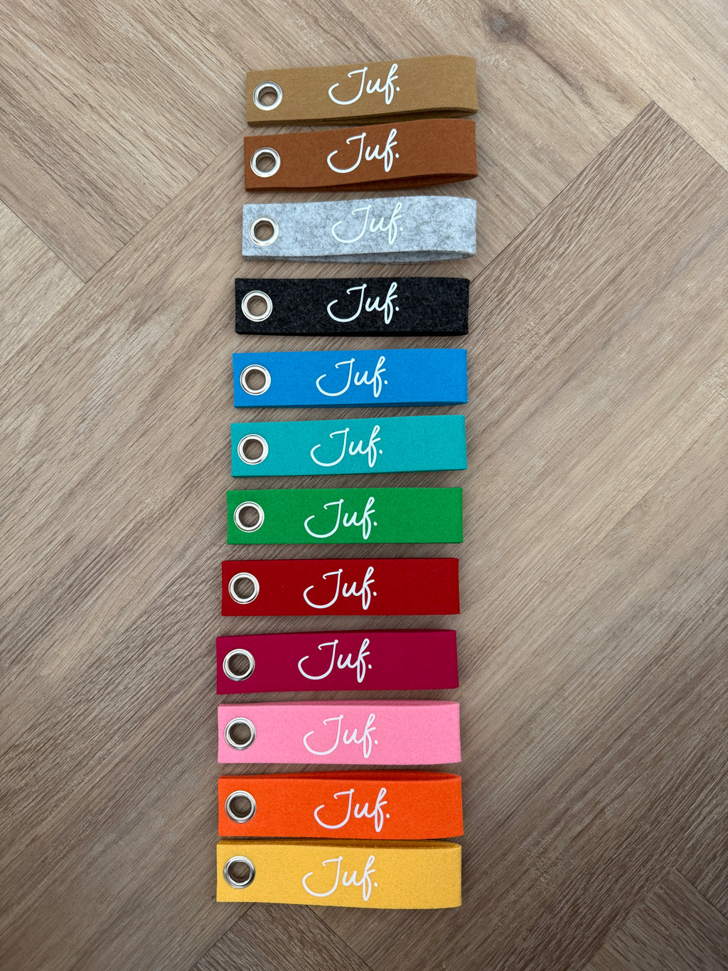 JUF. Sleutelhanger