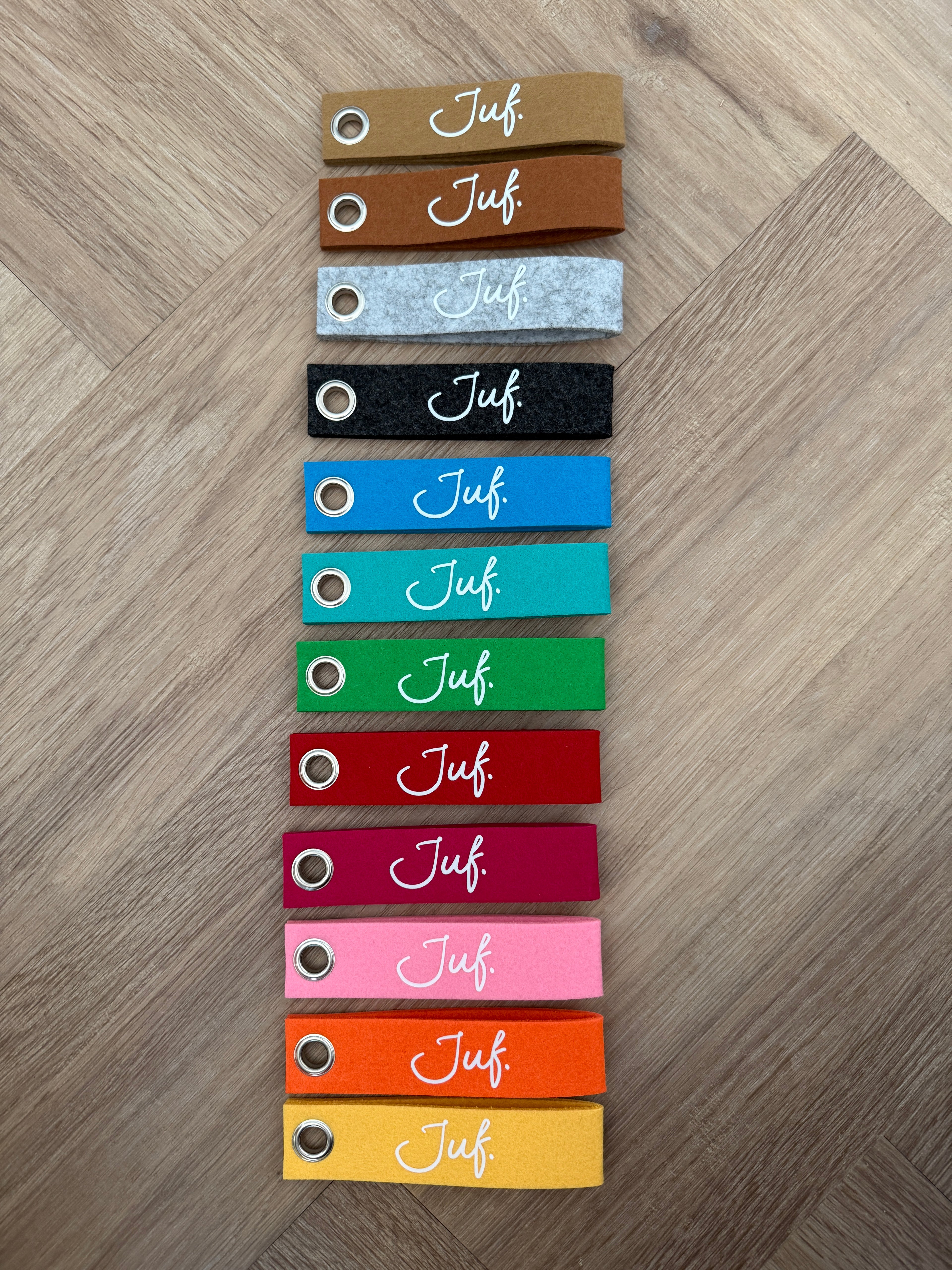JUF. Sleutelhanger Krijt