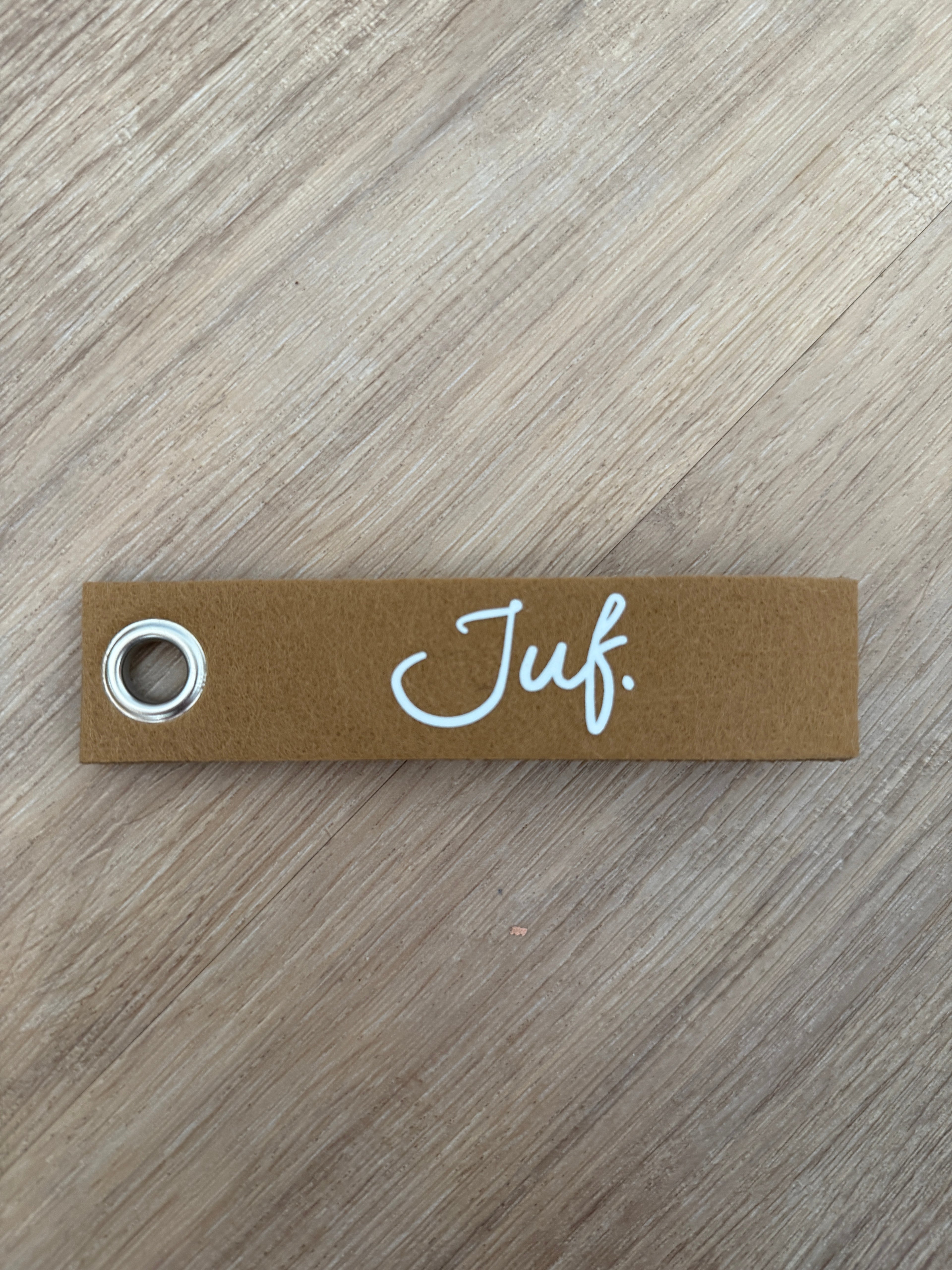 JUF. Sleutelhanger Krijt