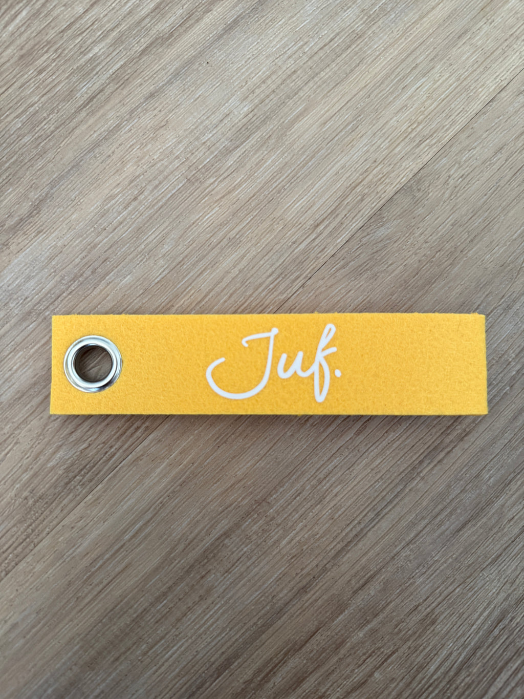 JUF. Sleutelhanger