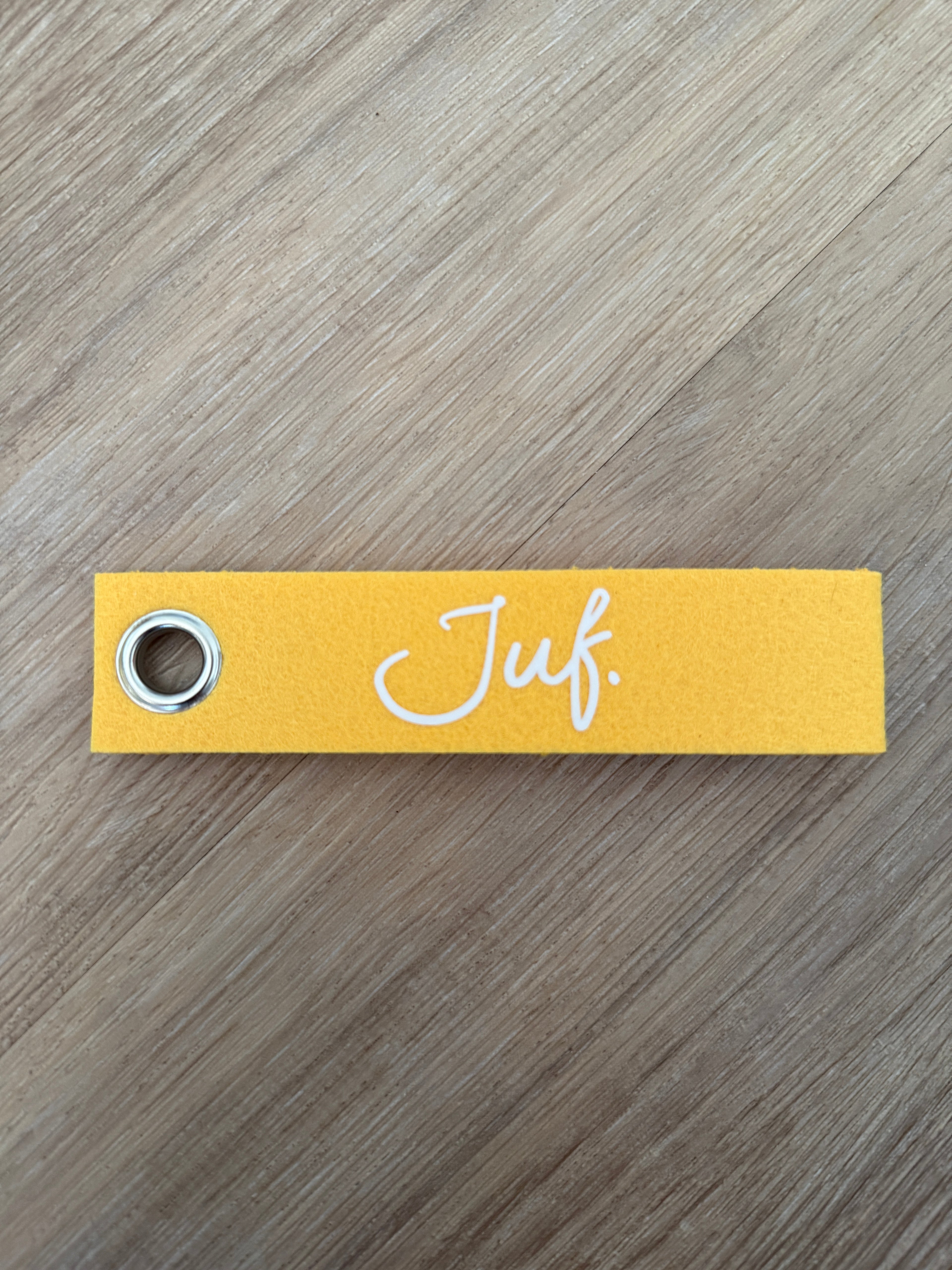 JUF. Sleutelhanger Krijt