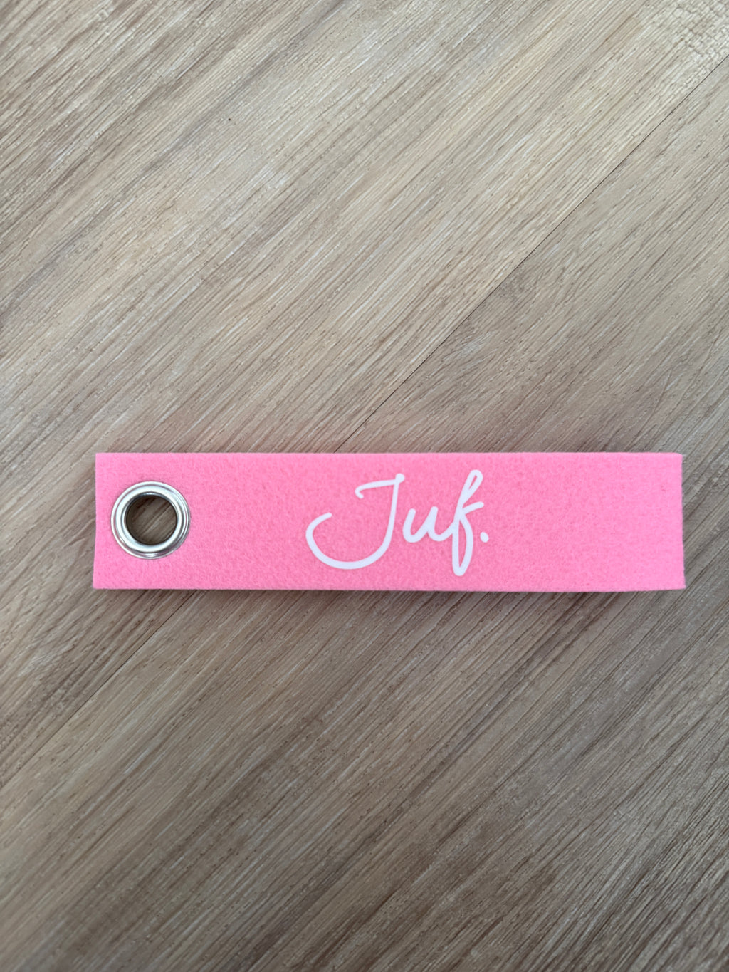 JUF. Sleutelhanger