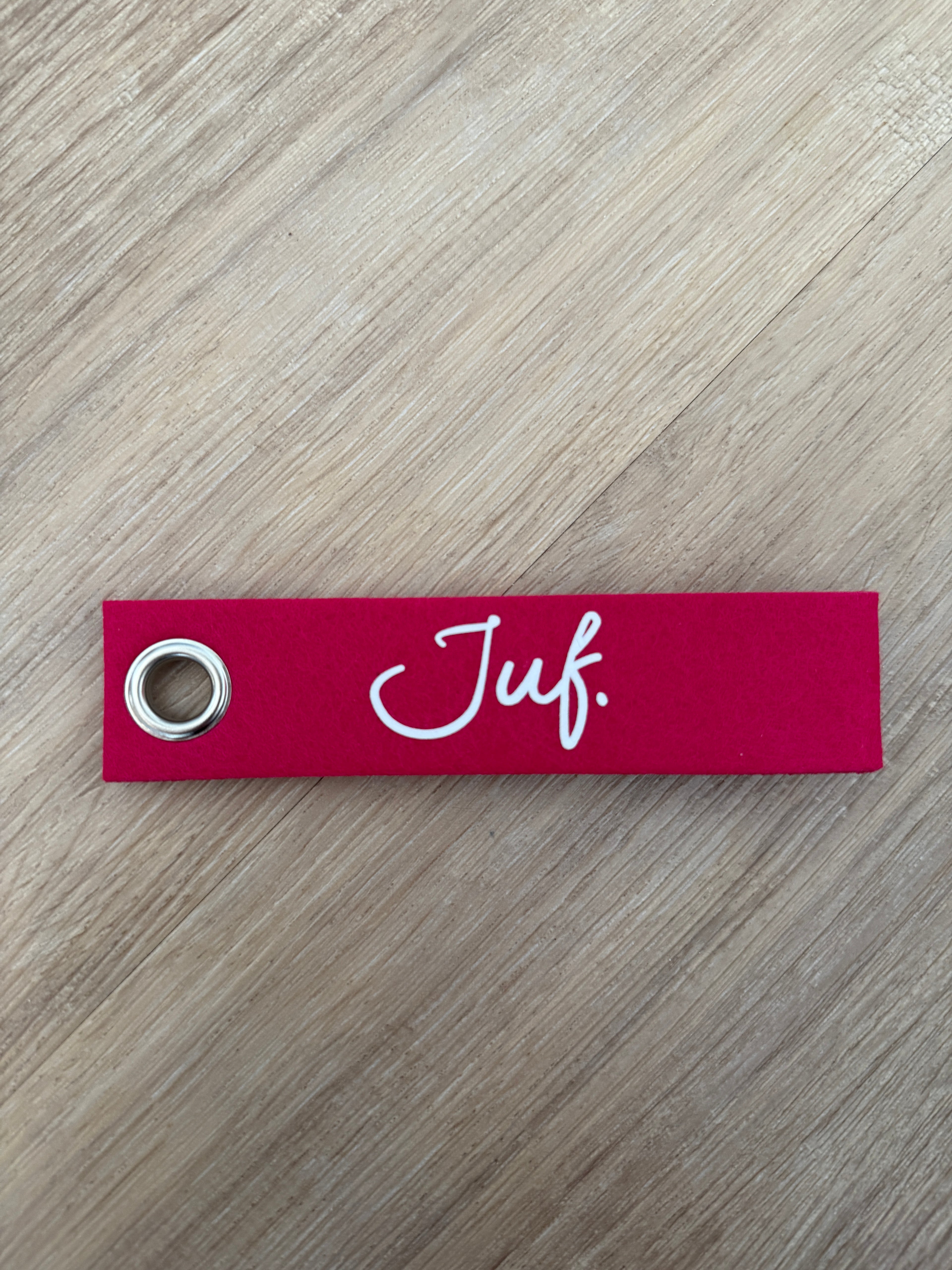 JUF. Sleutelhanger Krijt