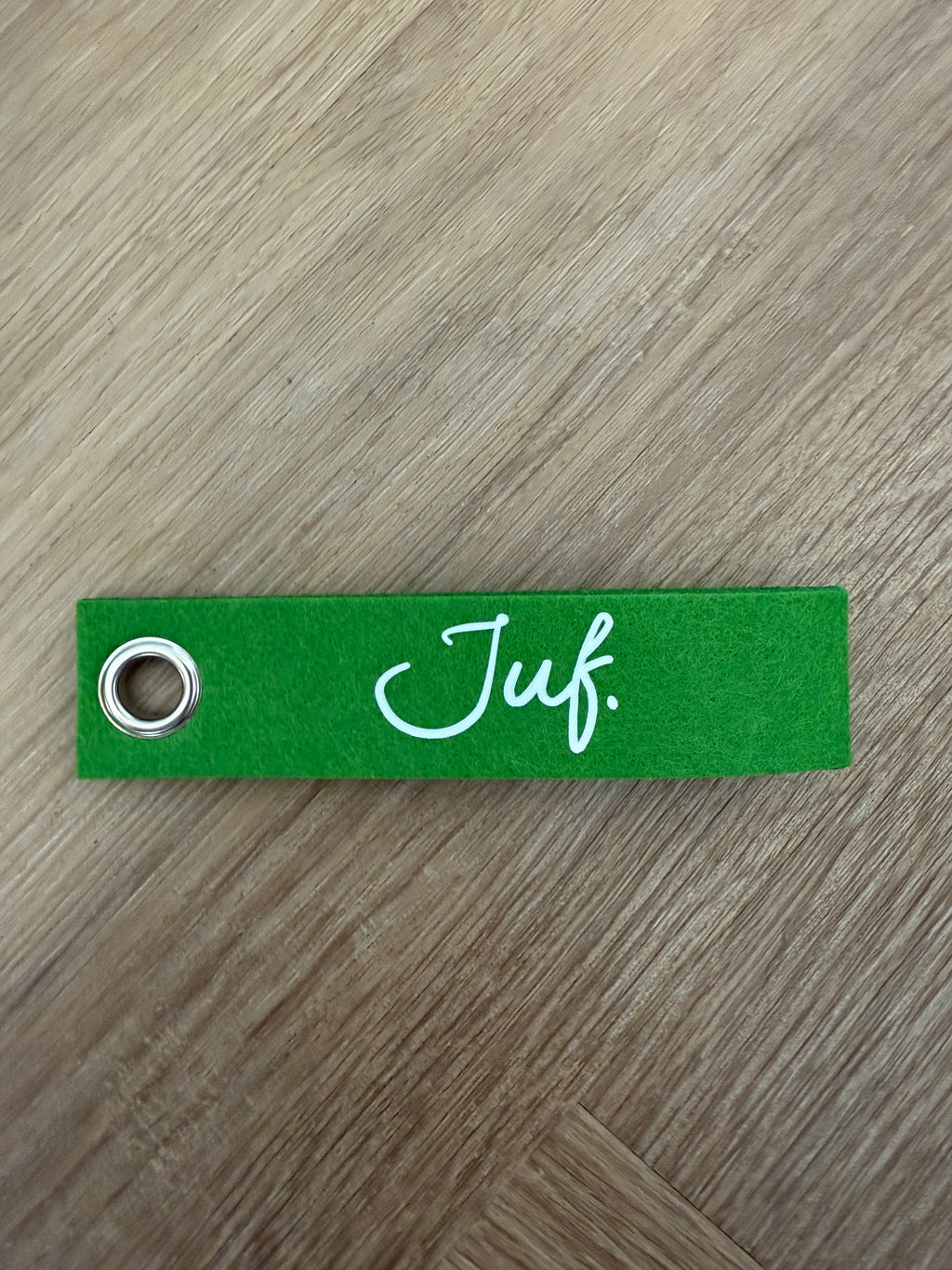 JUF. Sleutelhanger