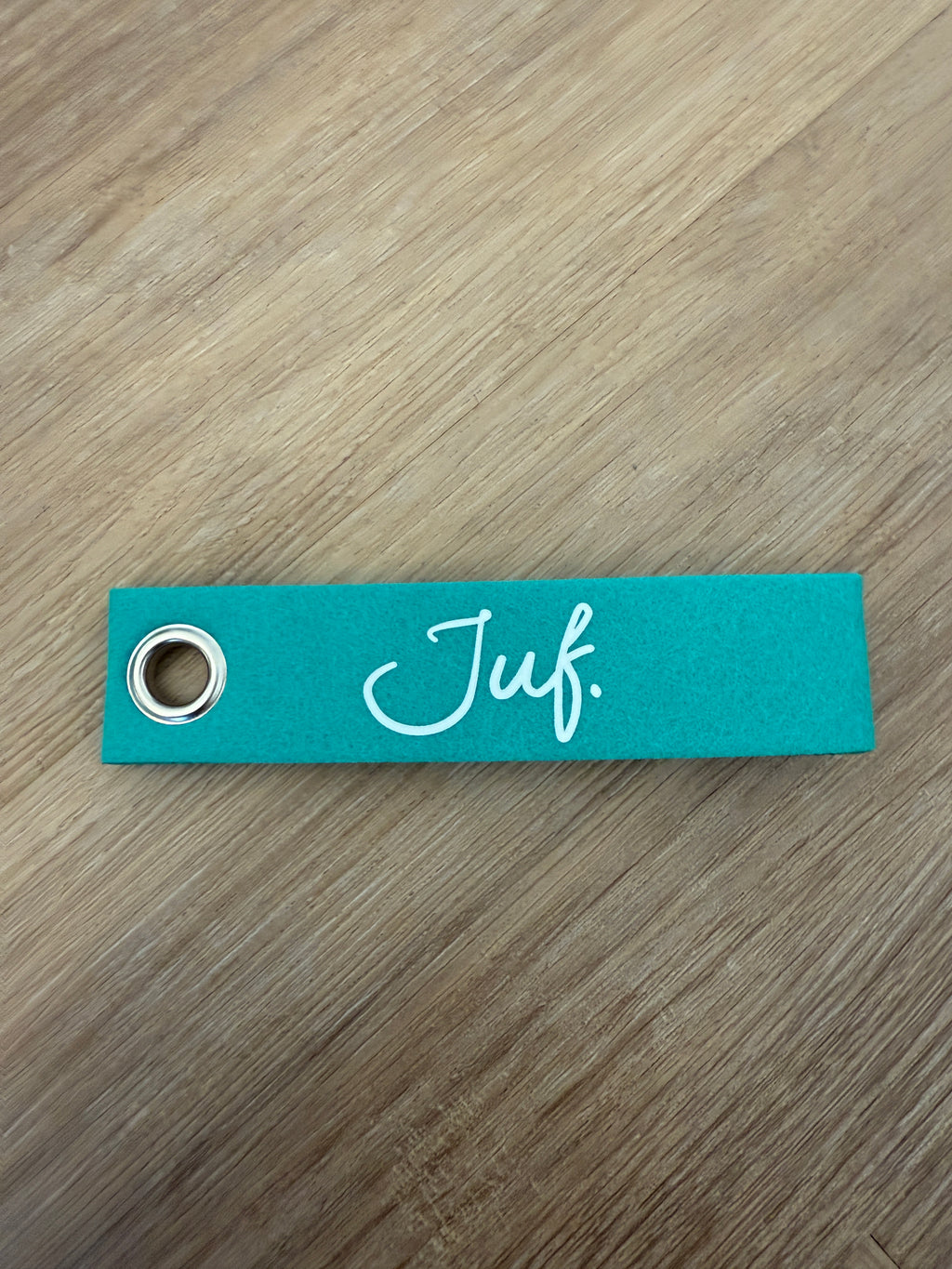 JUF. Sleutelhanger