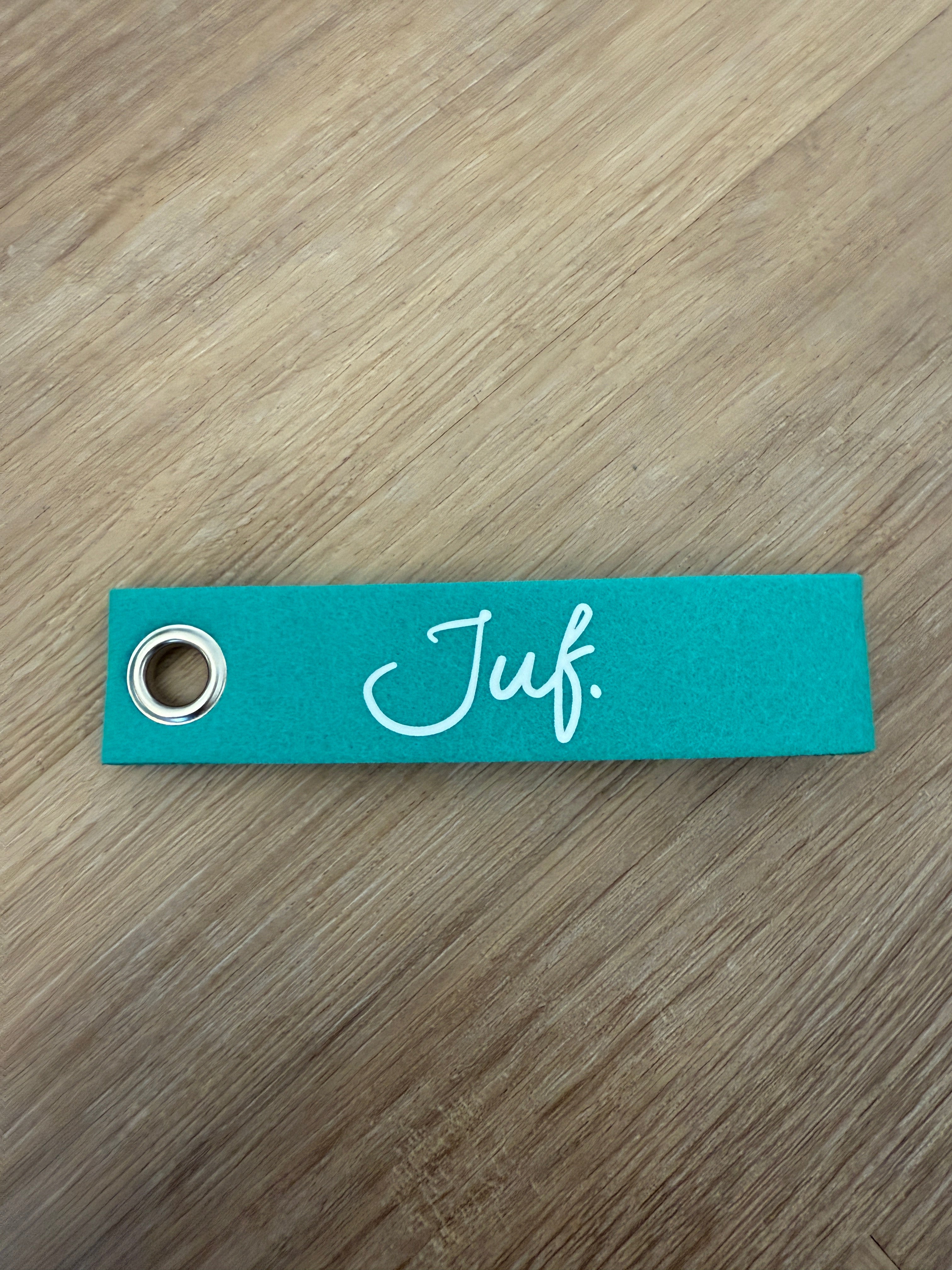 JUF. Sleutelhanger Krijt