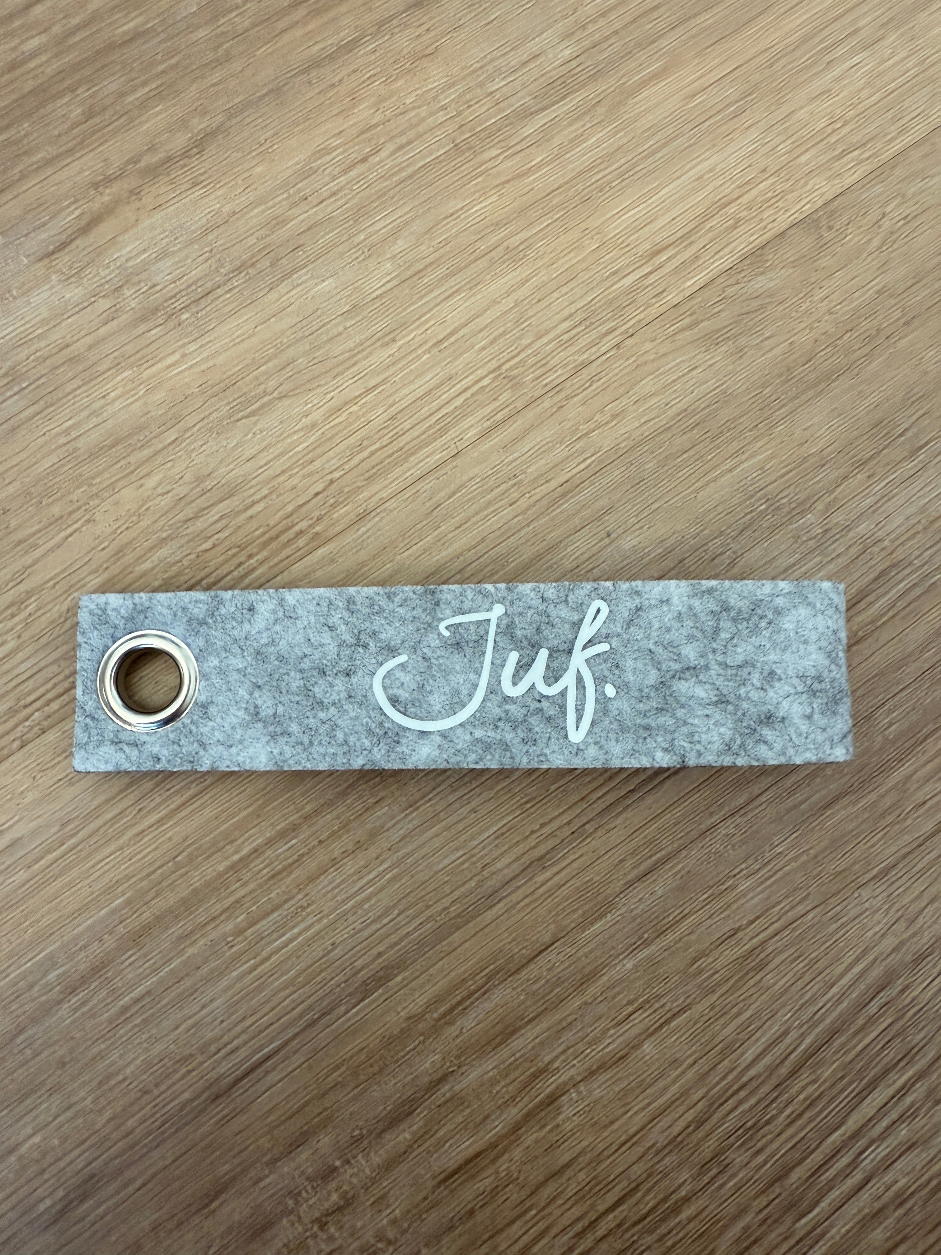 JUF. Sleutelhanger Krijt
