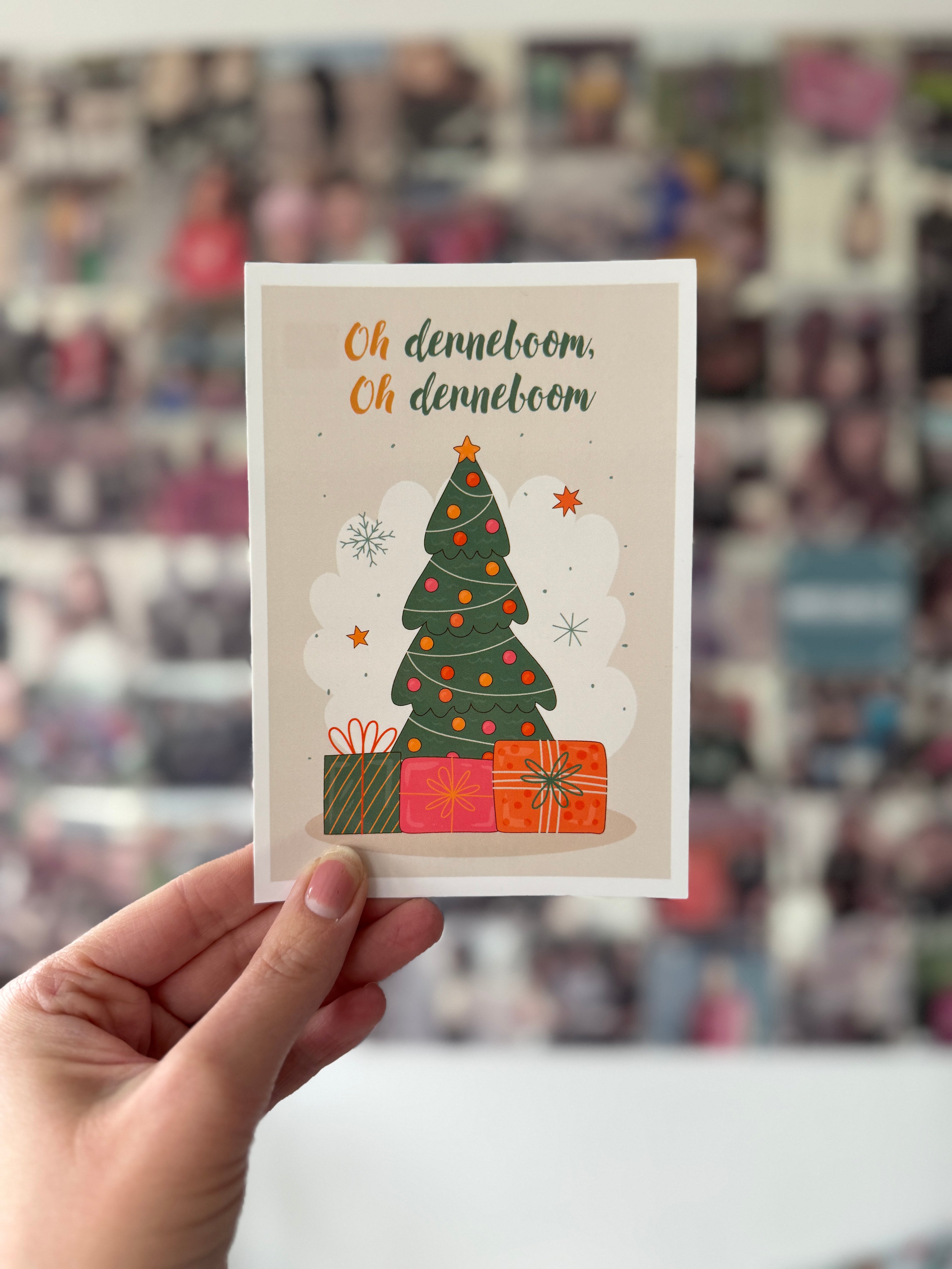JUF. Kerst Kaartenset (5 stuks)