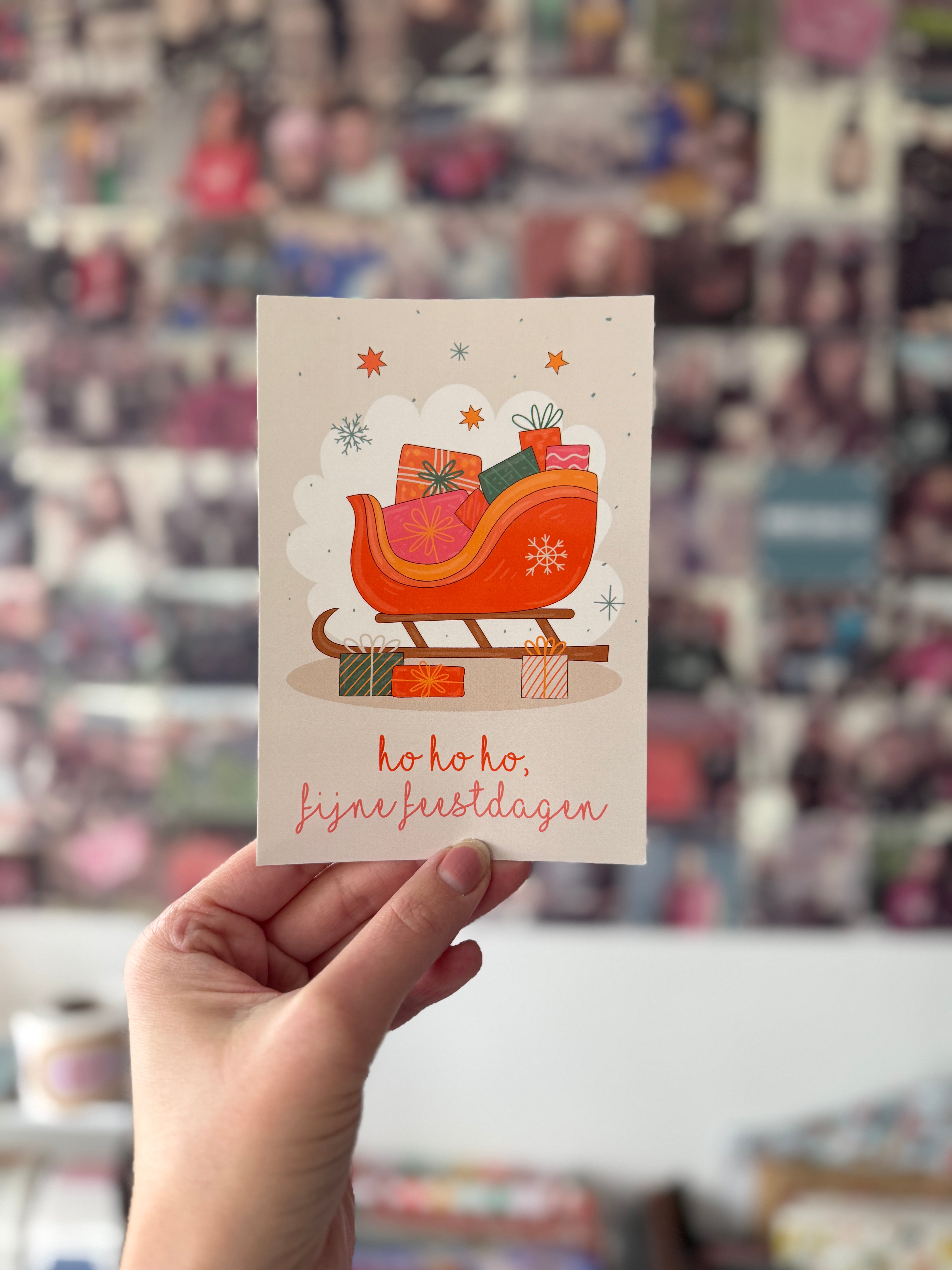 JUF. Kerst Kaartenset (5 stuks)