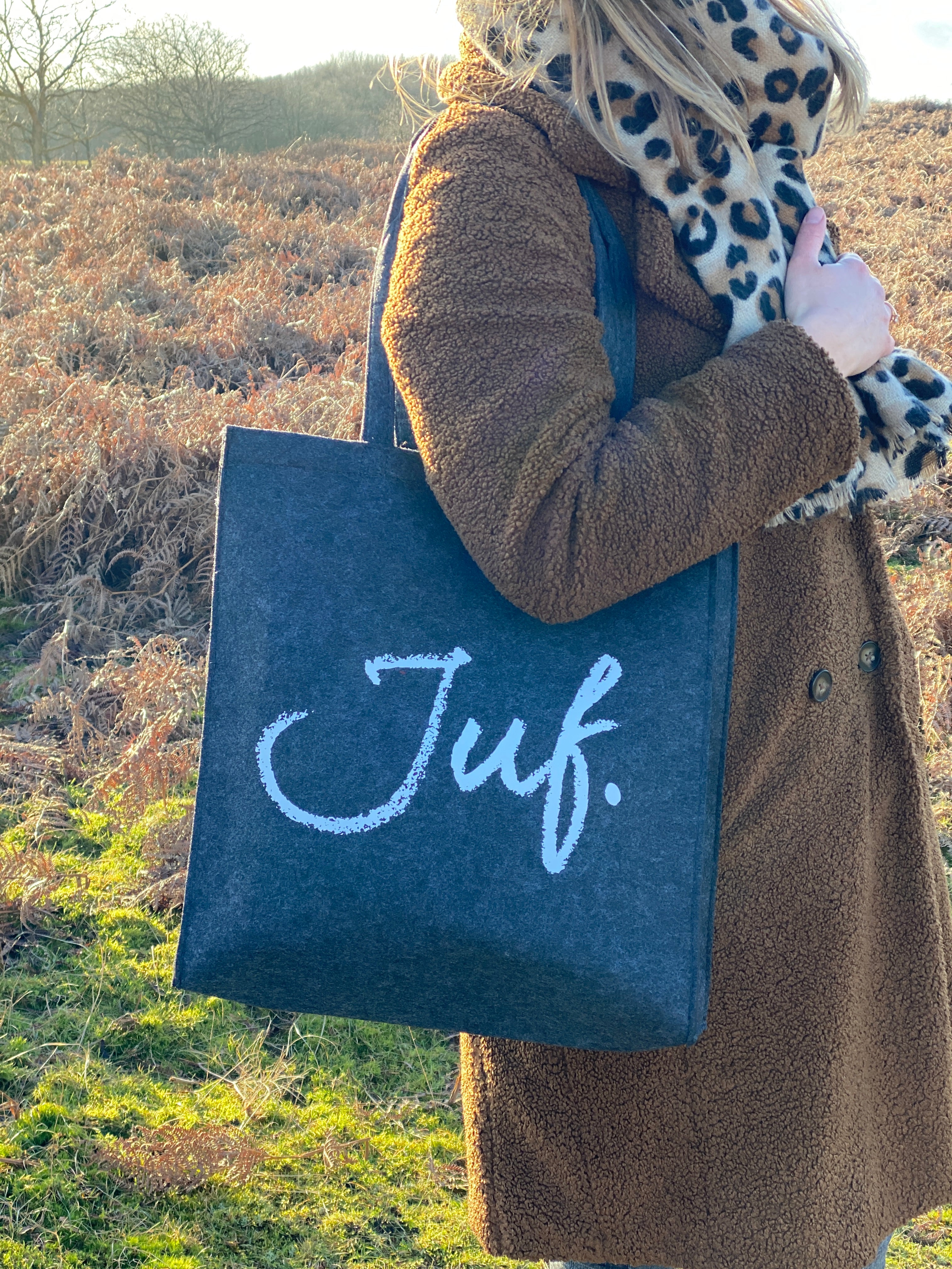 JUF. vilten tote tas krijt