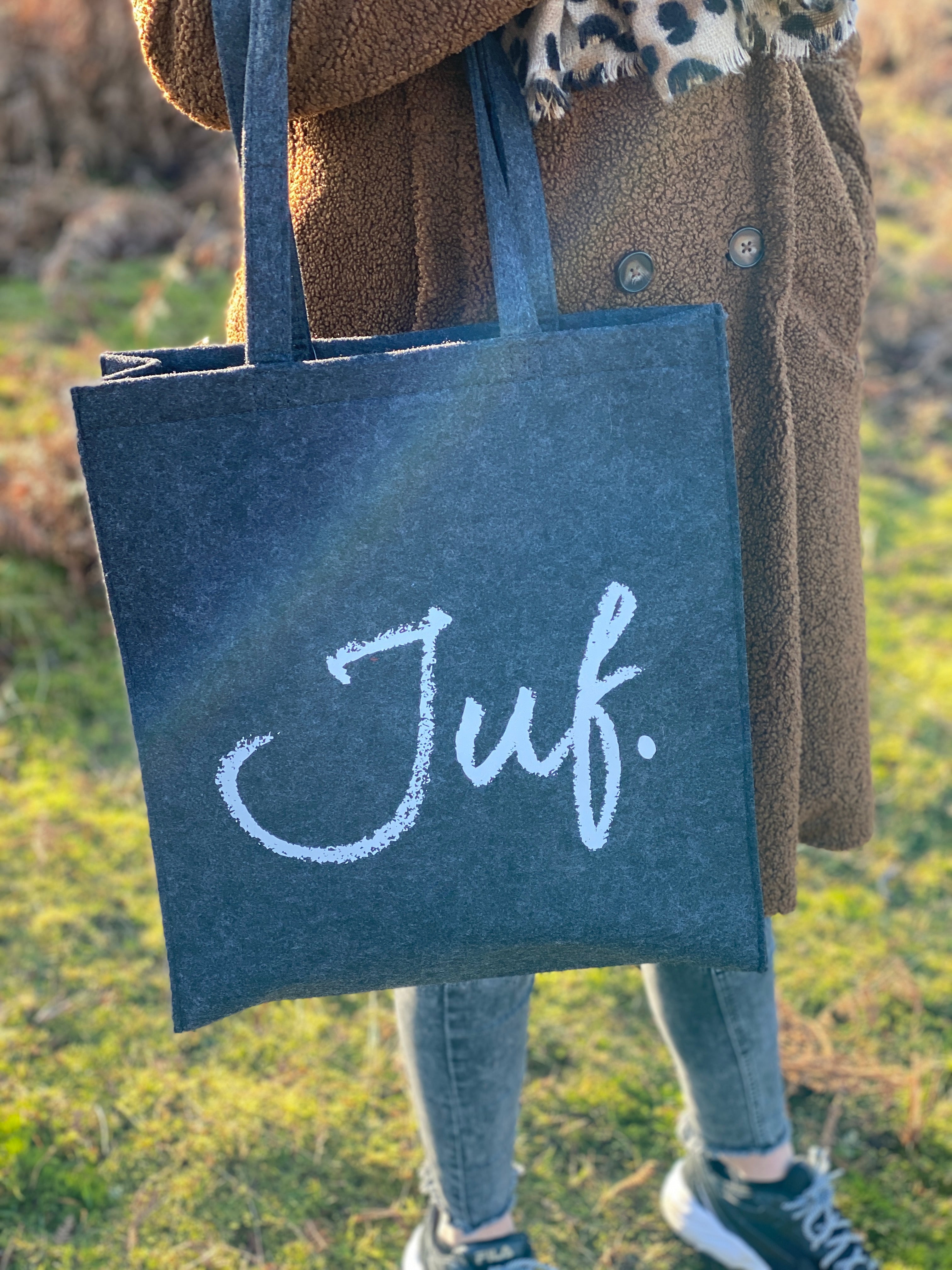 JUF. vilten tote tas krijt