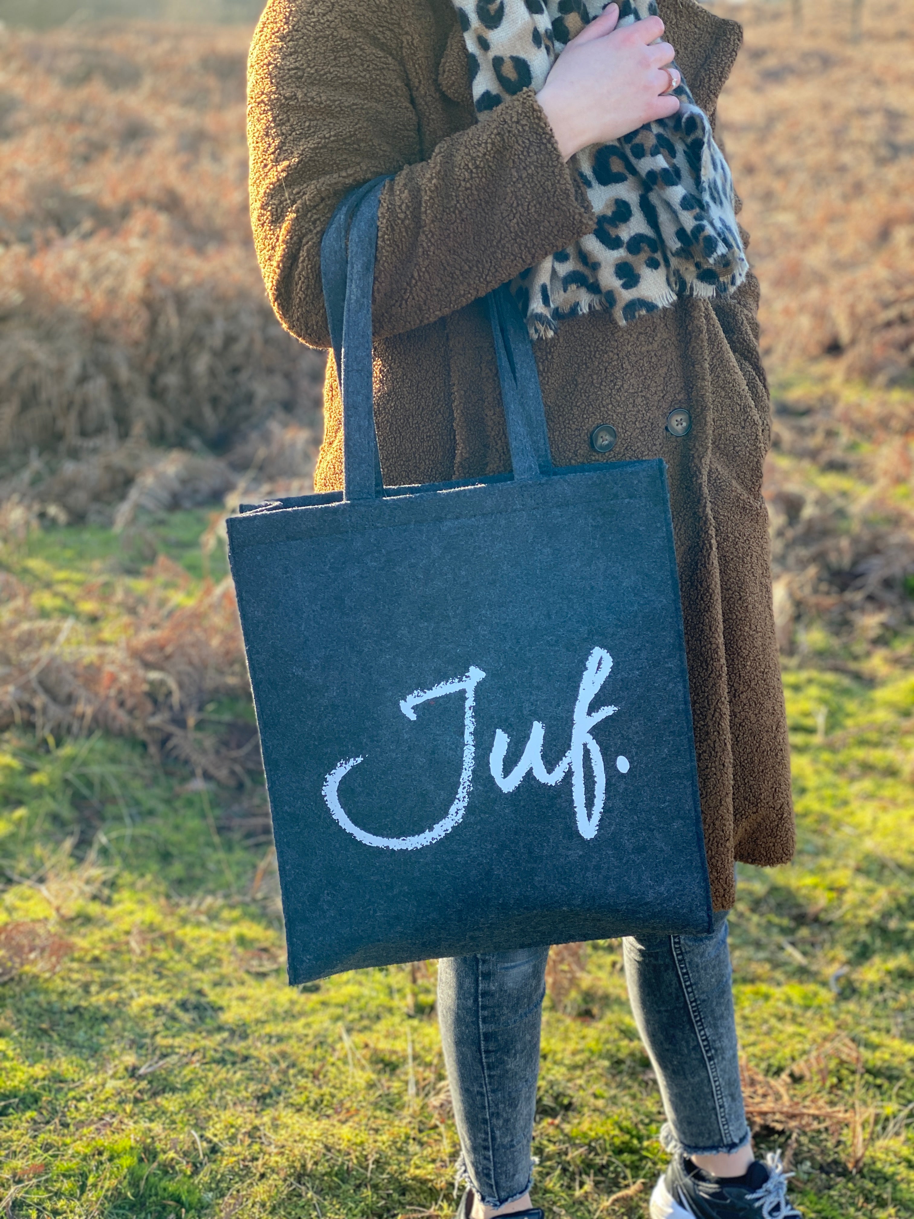 JUF. vilten tote tas krijt