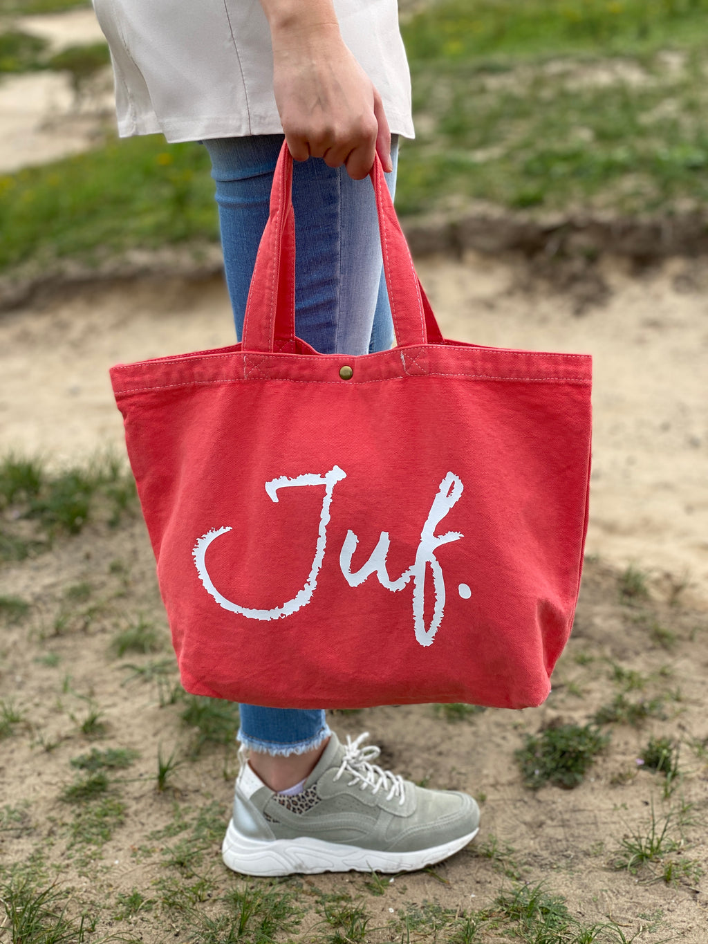 JUF. Canvas shopper