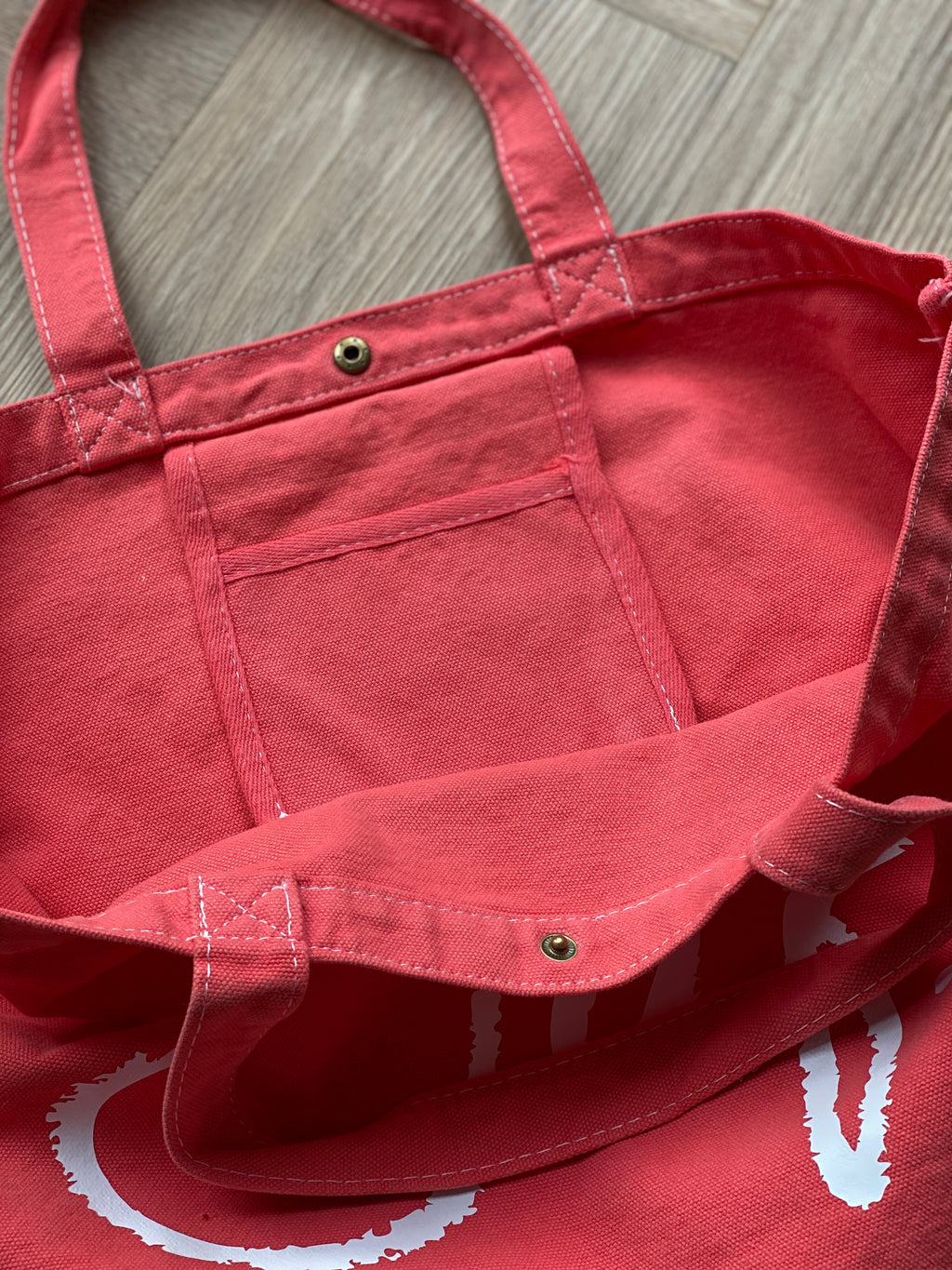 JUF. Canvas shopper