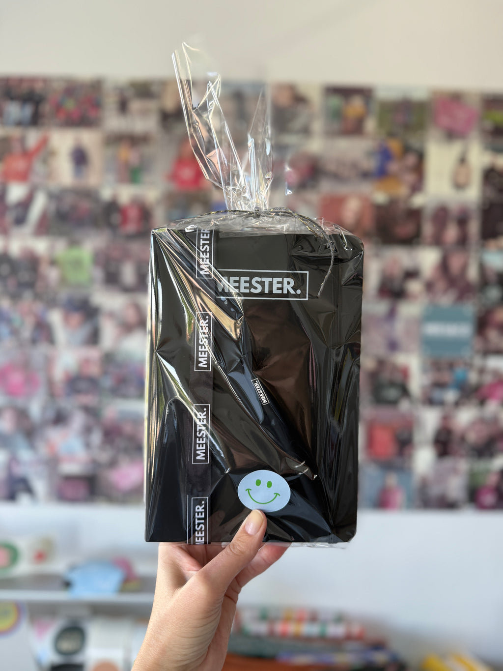 Cadeaupakket MEESTER. notitieboekje + keycord + pen zwart