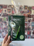 Cadeaupakket MEESTER. notitieboekje + keycord + pen groen