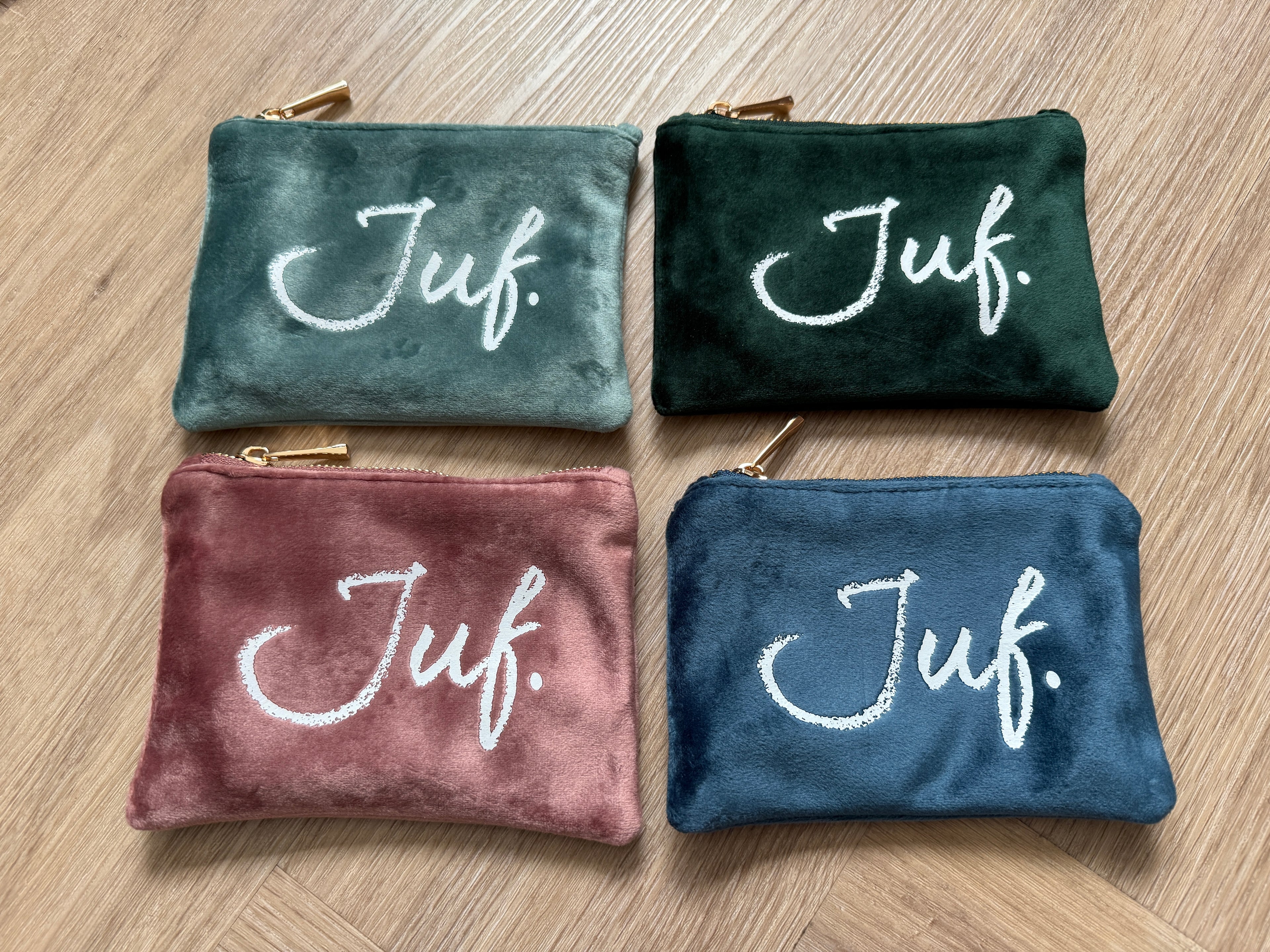 JUF. Velvet Etui Krijt Klein