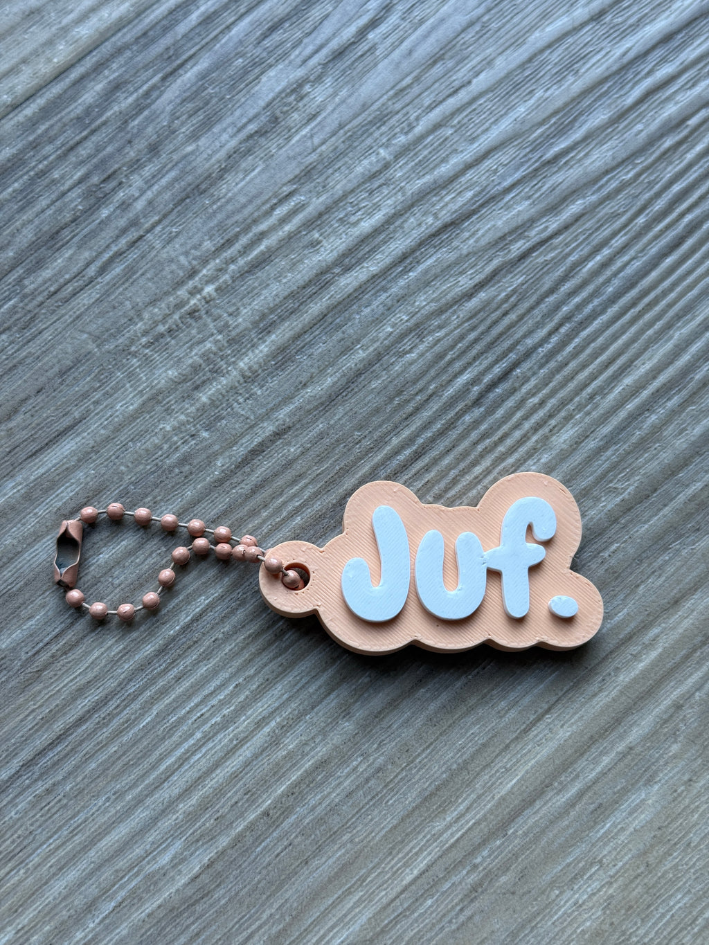 JUF. Sleutelhanger 3D