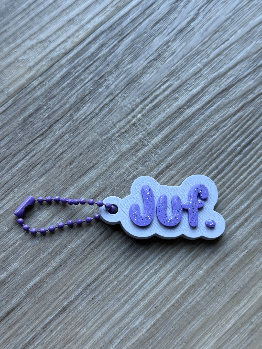 JUF. Sleutelhanger 3D