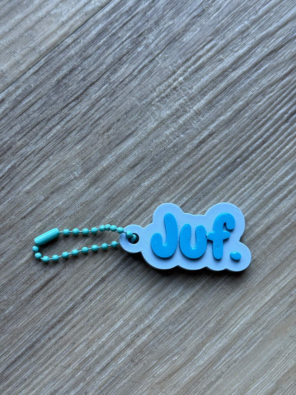 JUF. Sleutelhanger 3D