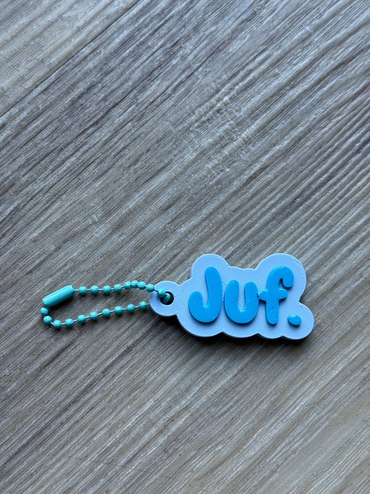 JUF. Sleutelhanger 3D