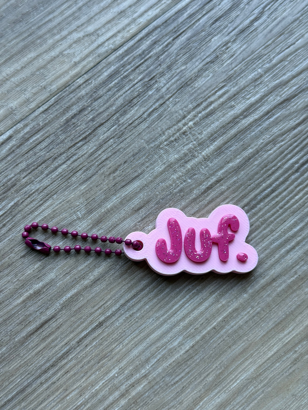 JUF. Sleutelhanger 3D