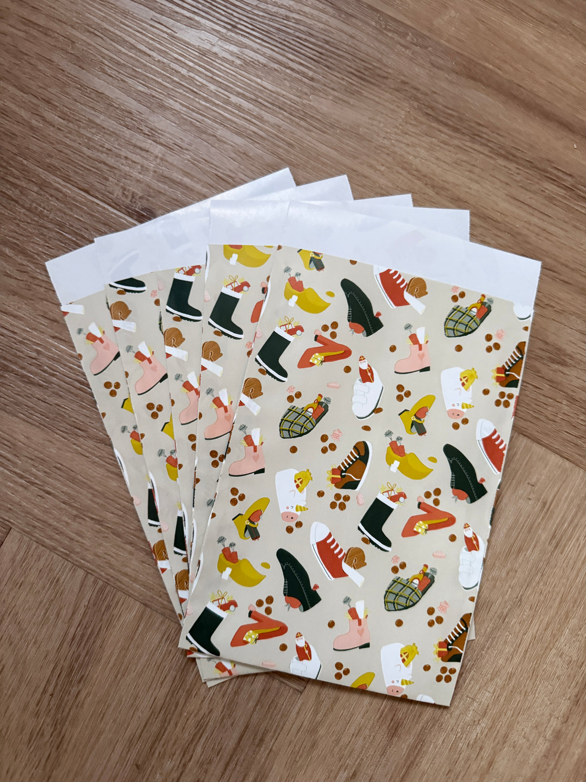 Cadeauzakjes Sinterklaas Klein 5 stuks