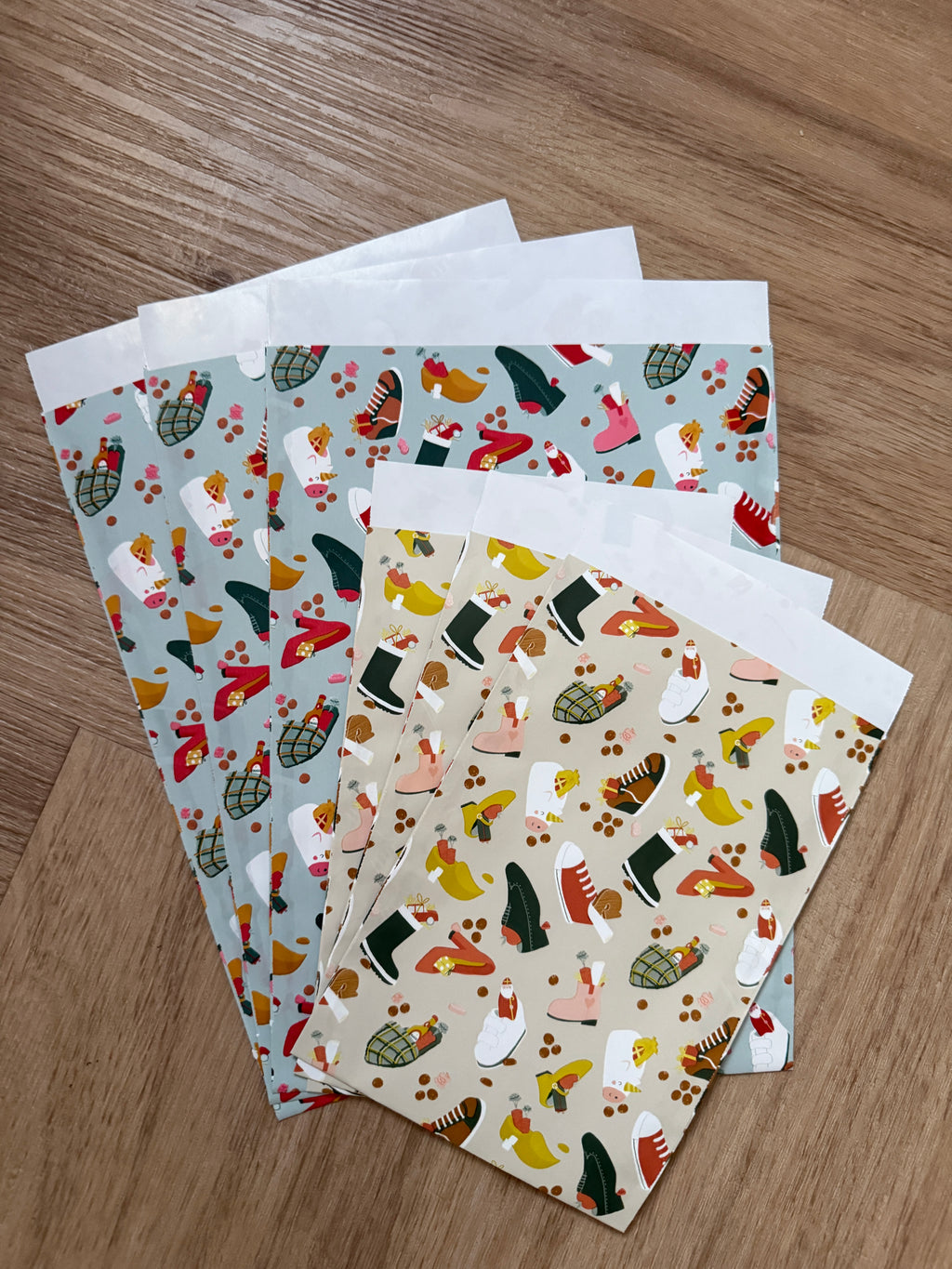 Cadeauzakjes Sinterklaas Mix 6 stuks