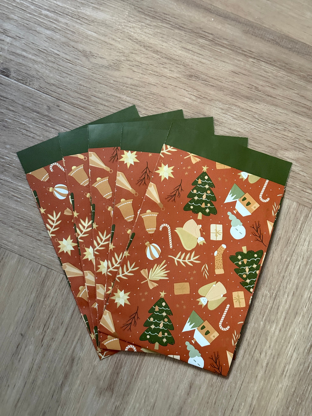 Cadeauzakjes Kerstmis Klein 5 stuks