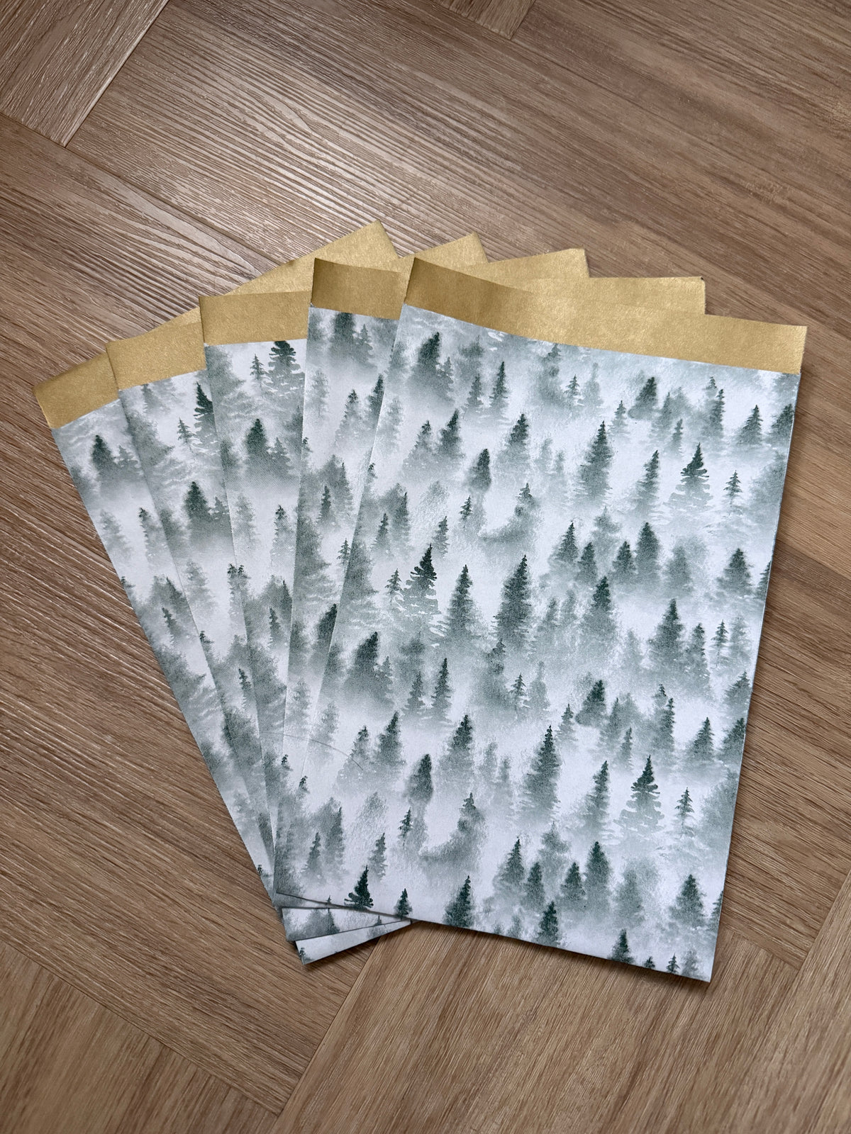 Cadeauzakjes Kerstmis Groot 5 stuks