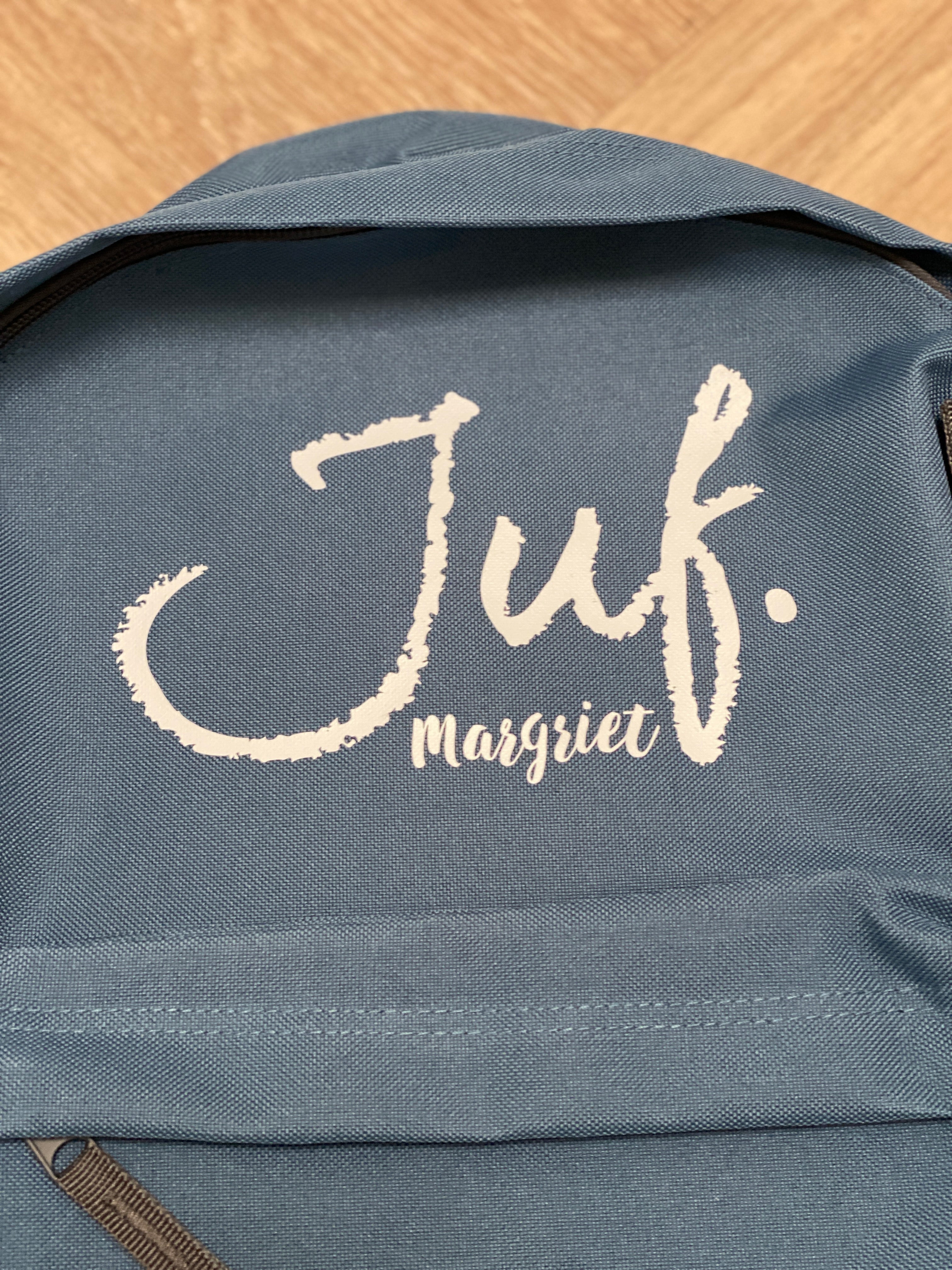 JUF. Rugzak Krijt (met naam)
