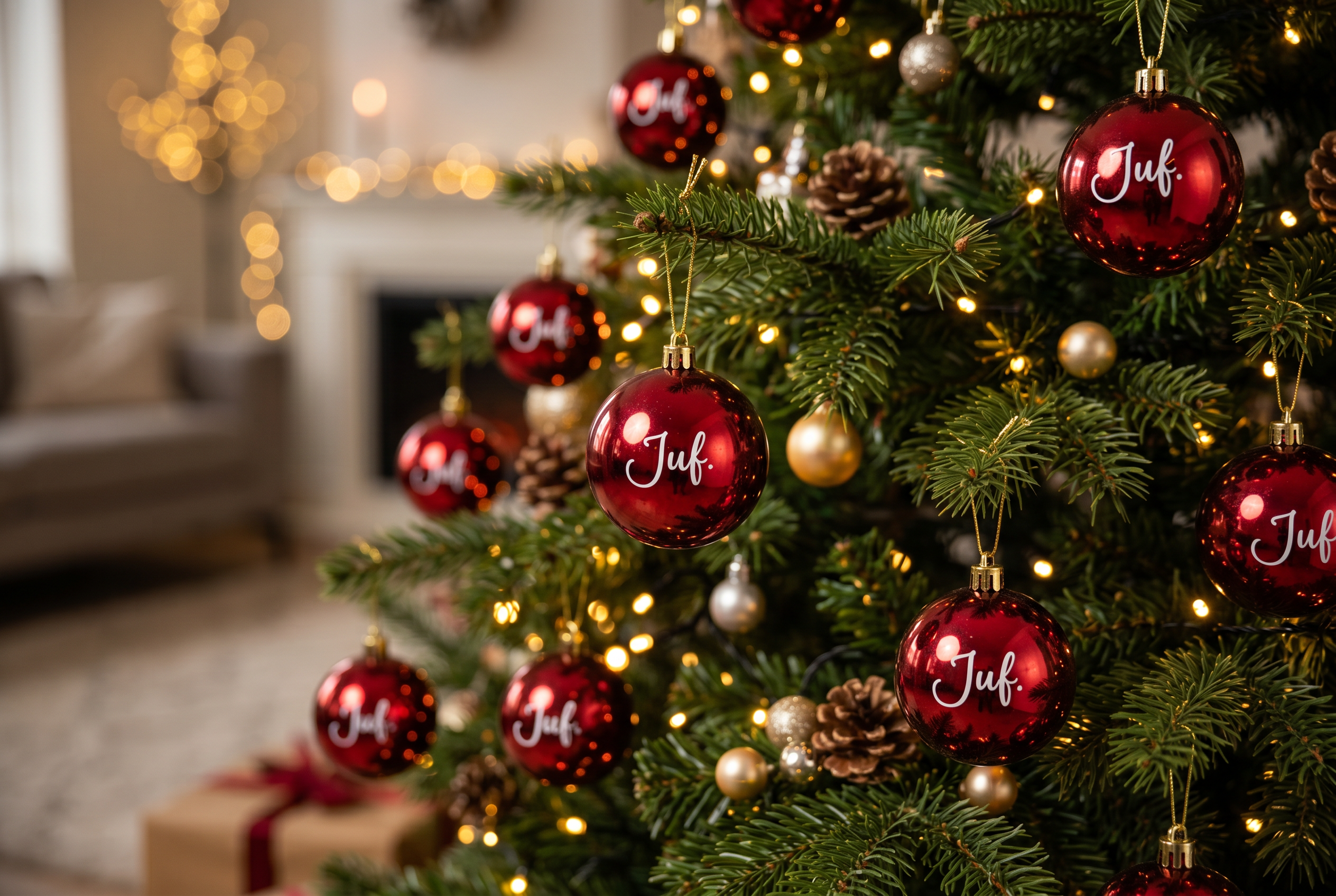 JUF. Kerstbal