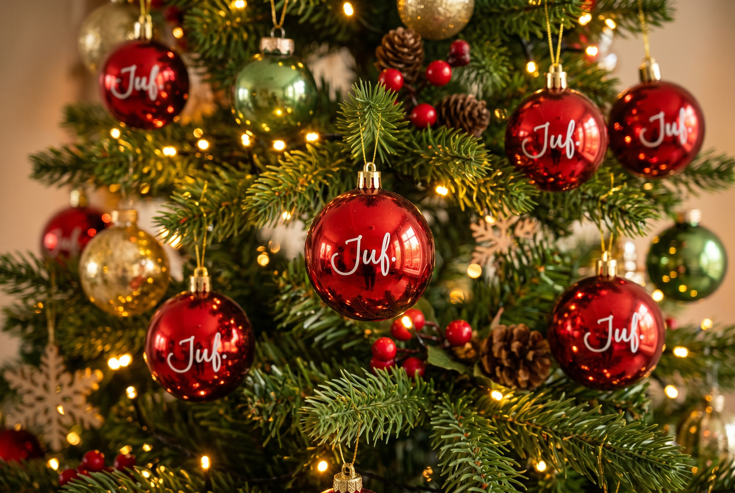 JUF. Kerstbal