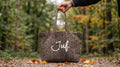 JUF. luipaard shopper (krijt logo)