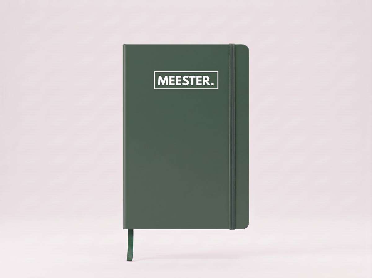 MEESTER. Notitieboekje (pre-order)